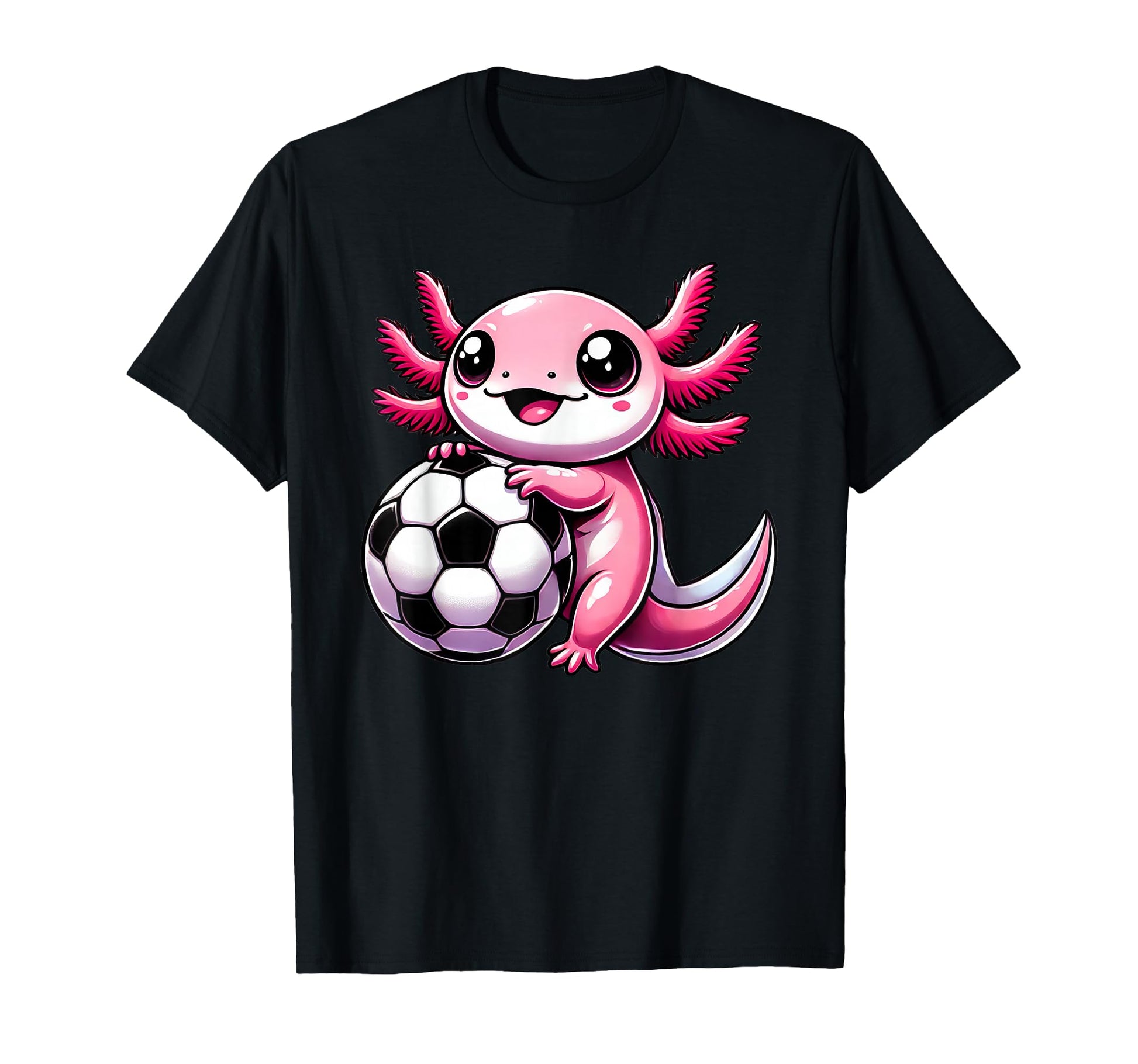 Axolotl Soccer Axolotls T-Shirt - Casual Everyday Wear Men Women - T-Shirt, Sweatshirt, Hoodie