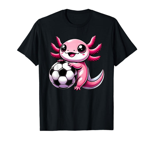 Axolotl Soccer Axolotls T-Shirt - Casual Everyday Wear Men Women - T-Shirt, Sweatshirt, Hoodie