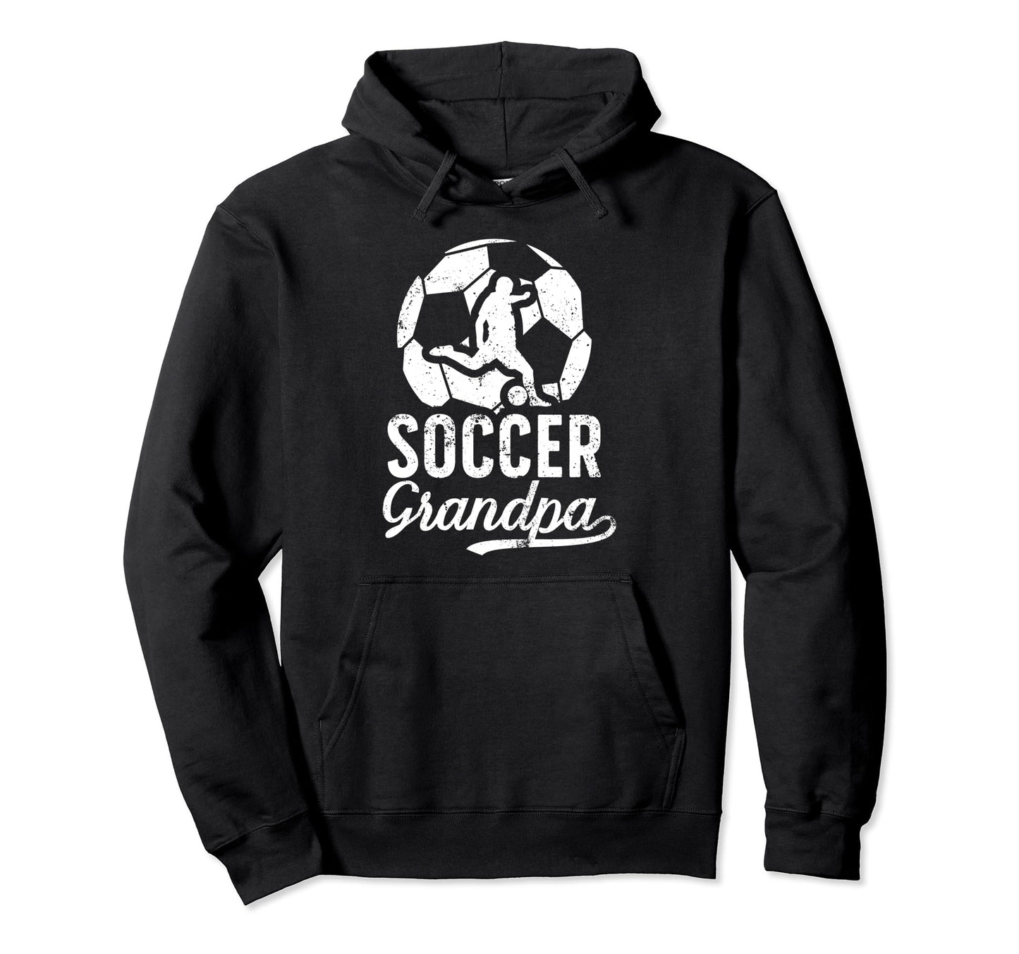 Soccer Grandpa Soccer Player Grandfather Hoodie - Fun Novelty Design Unisex - T-Shirt, Sweatshirt, Hoodie