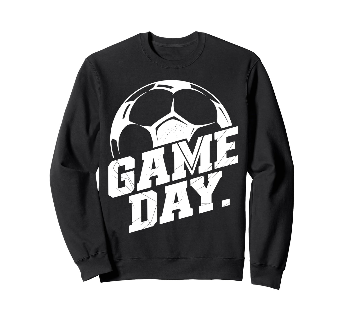 Game Day Soccer Mom Dad Coach Sweatshirt - Fun Novelty Design for Adults - T-Shirt, Sweatshirt, Hoodie