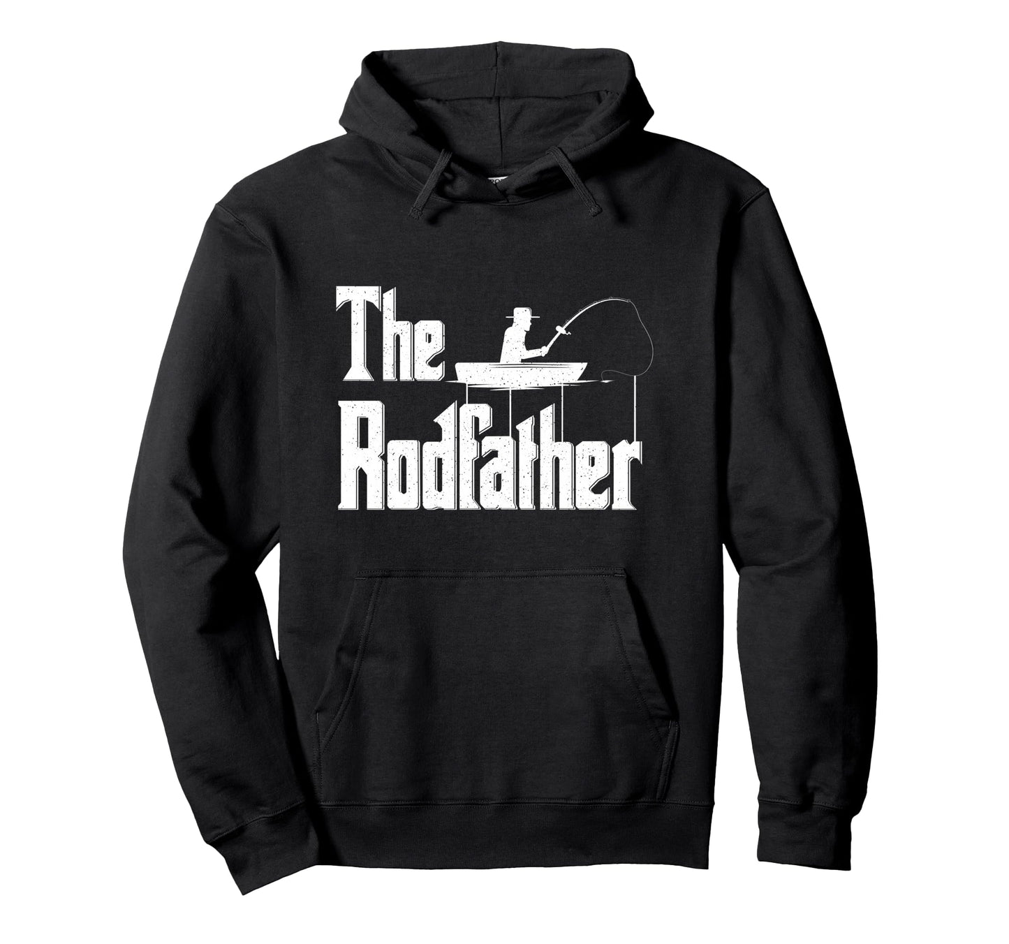 Rodfather Funny Fishing Dad Gift Hoodie - Streetwear Style Unisex - T-Shirt, Sweatshirt, Hoodie