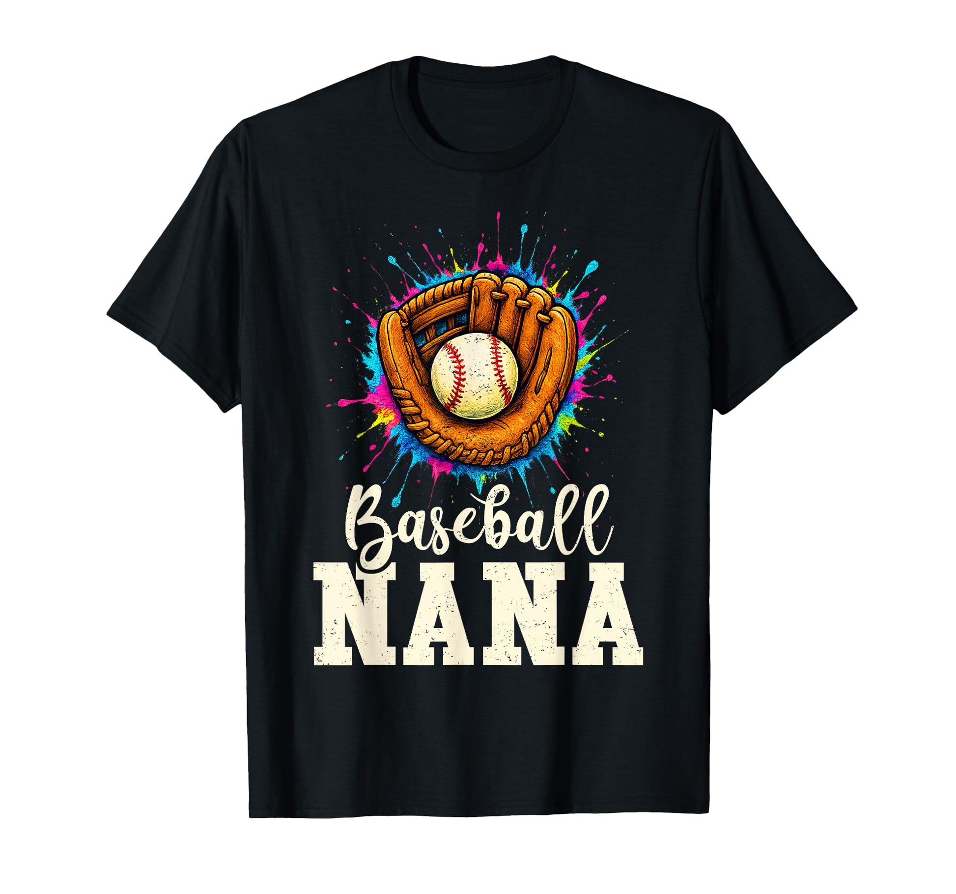 Baseball Nana Baseball Player T-Shirt - Aesthetic Graphic for Adults - T-Shirt, Sweatshirt, Hoodie