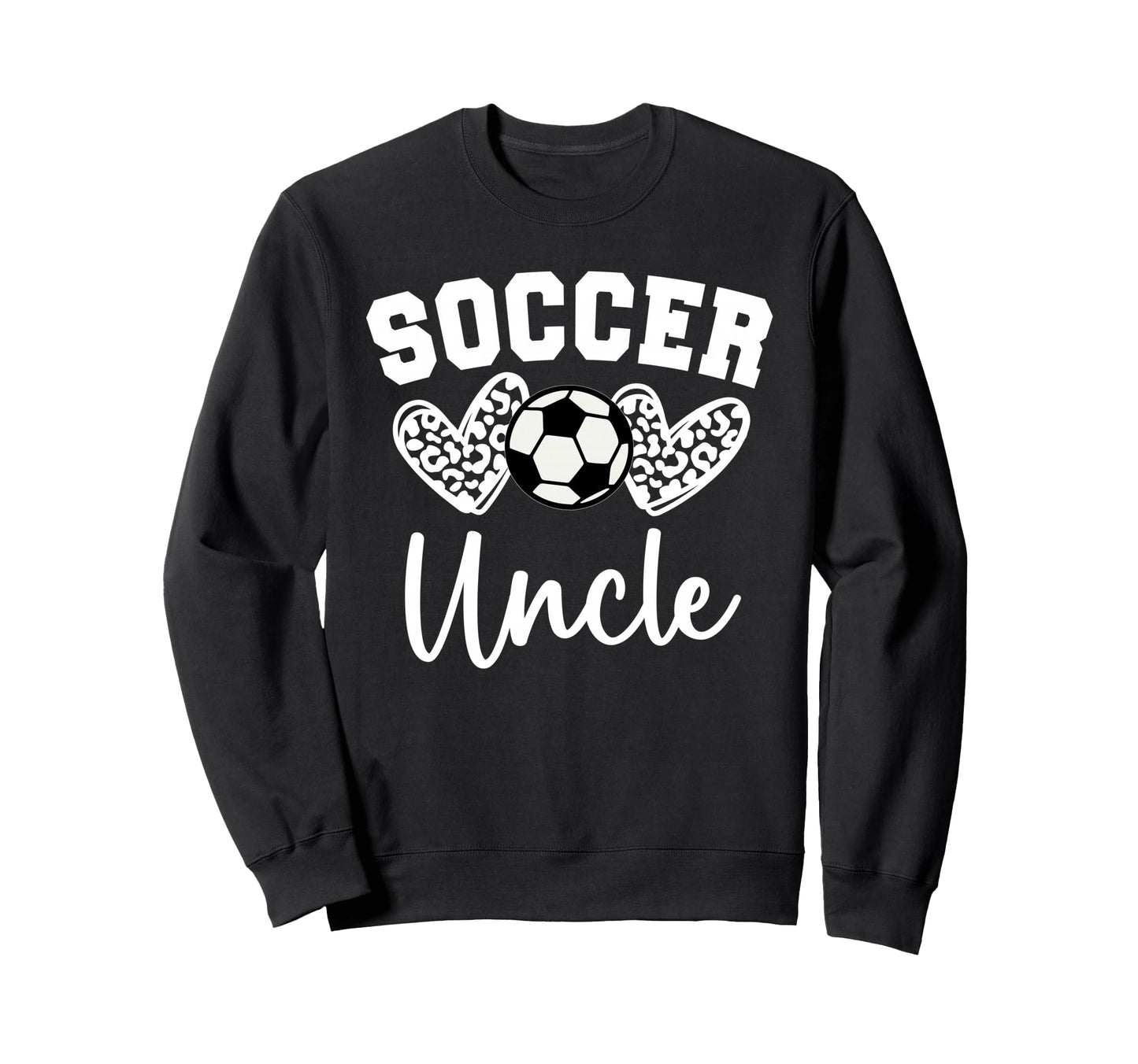 Soccer Uncle Matching Family Soccer Sweatshirt - Graphic Print for Adults - T-Shirt, Sweatshirt, Hoodie