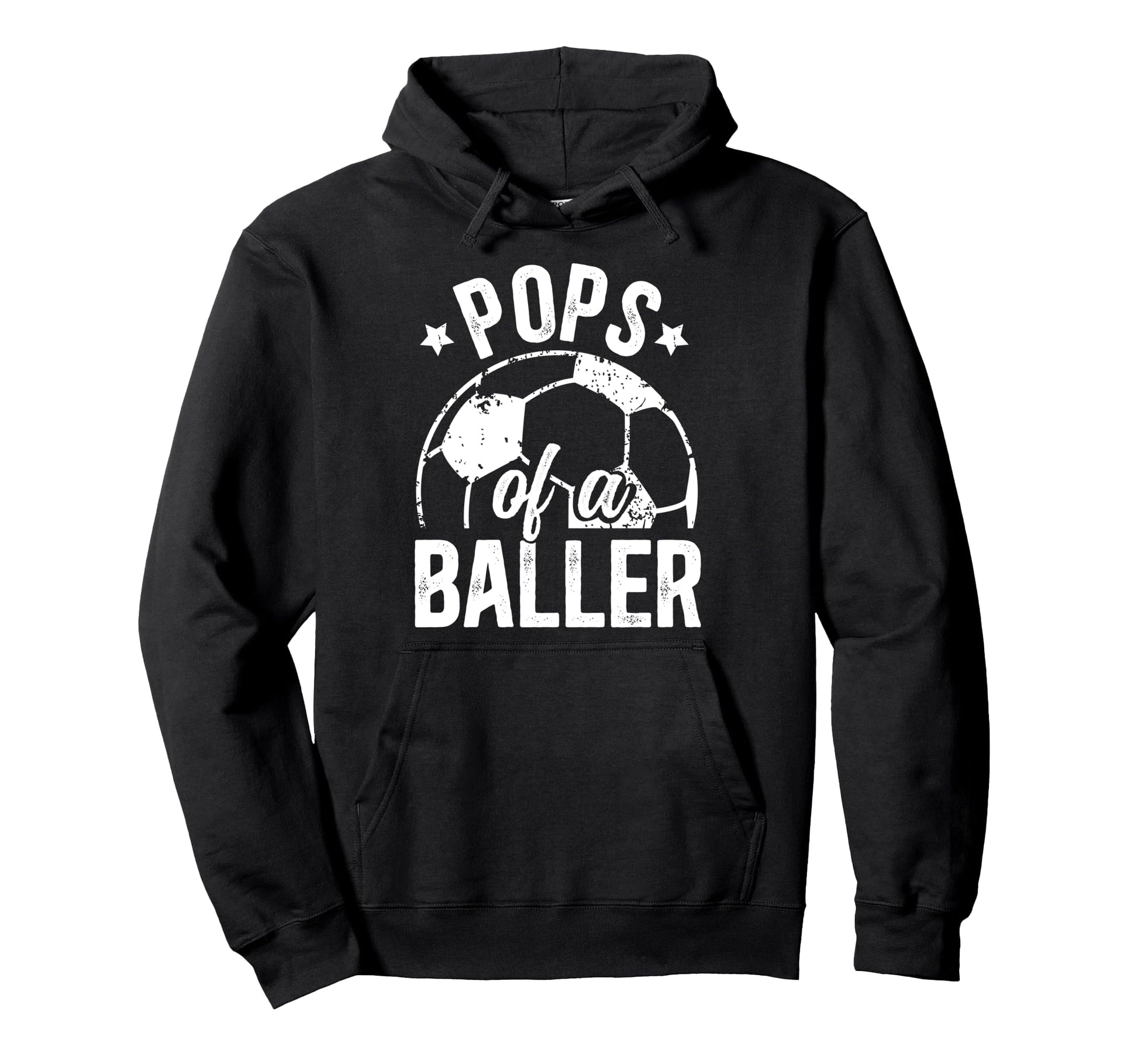 Pops Baller Soccer Pops Soccer Player Hoodie - Casual Everyday Wear Unisex - T-Shirt, Sweatshirt, Hoodie