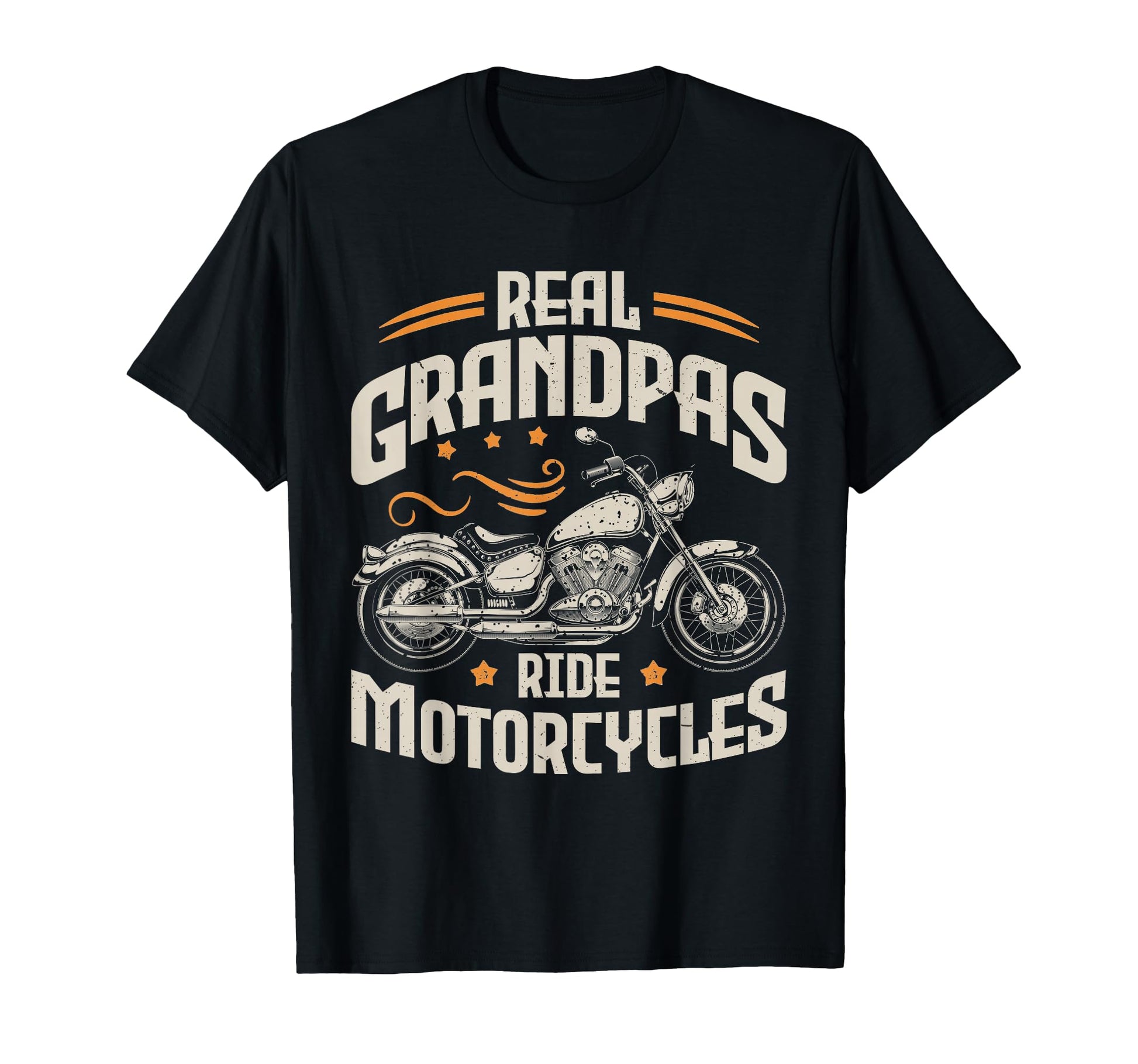 Mens Real Grandpas Ride T-Shirt - Casual Everyday Wear Men Women - T-Shirt, Sweatshirt, Hoodie