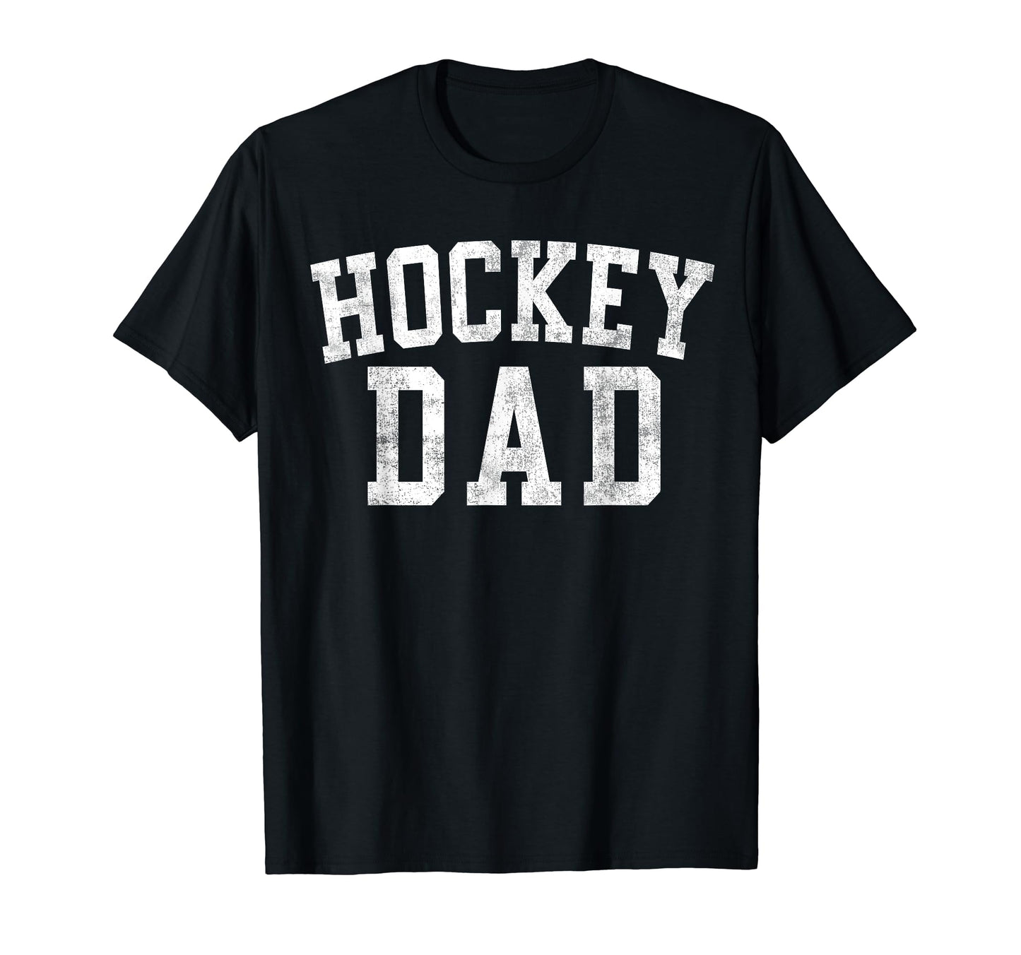 Hockey Dad Bold Font Fathers Day T-Shirt - Aesthetic Graphic for Adults - T-Shirt, Sweatshirt, Hoodie
