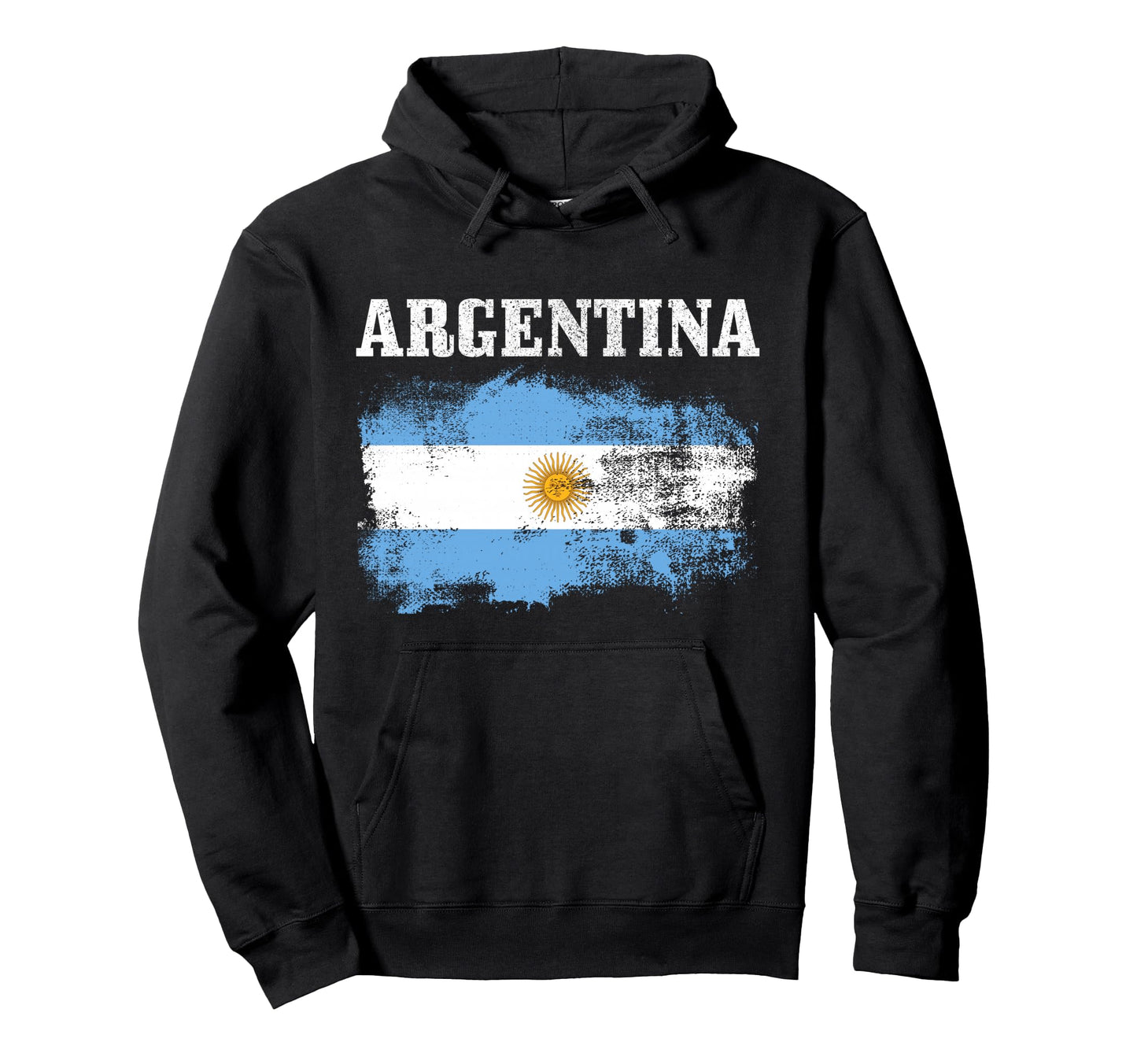 Argentina Flag Argentine Pride Hoodie - Graphic Print for Adults - T-Shirt, Sweatshirt, Hoodie