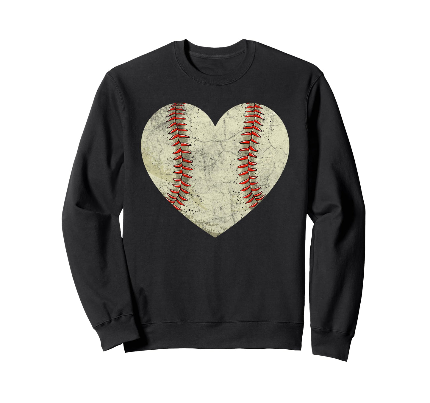 Baseball Heart Mom Dad Sports Player Sweatshirt - Streetwear Style Unisex - T-Shirt, Sweatshirt, Hoodie