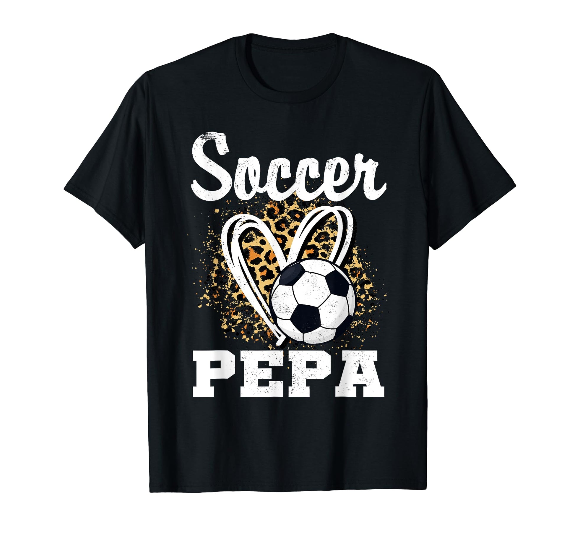 Soccer Pepa Leopard Heart Matching T-Shirt - Aesthetic Graphic Unisex - T-Shirt, Sweatshirt, Hoodie