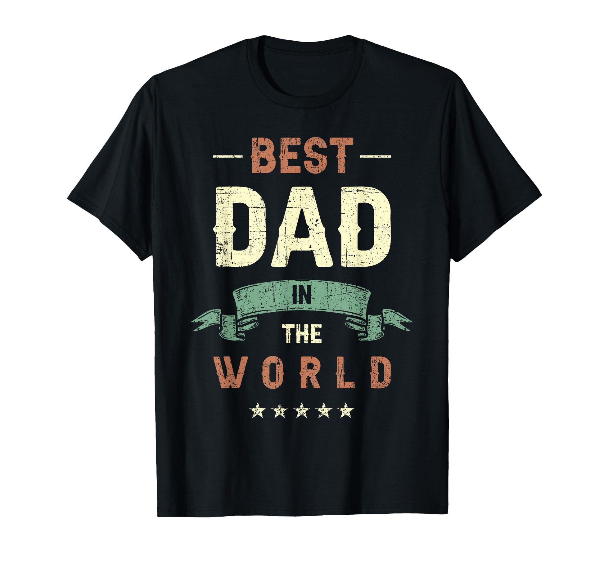 Best Dad World T-Shirt - Fun Novelty Design Men Women - T-Shirt, Sweatshirt, Hoodie