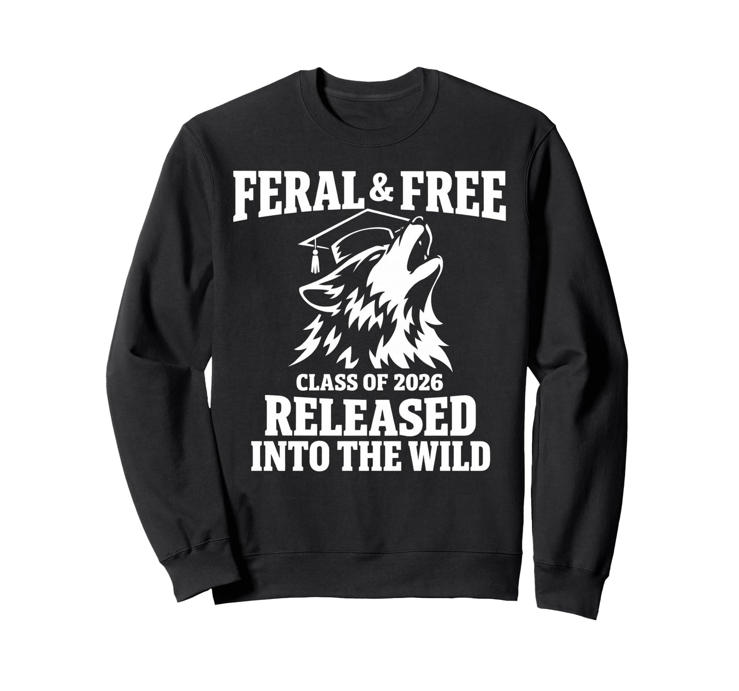 Senior Graduation School Class 2026 Sweatshirt - Graphic Print Men Women - T-Shirt, Sweatshirt, Hoodie