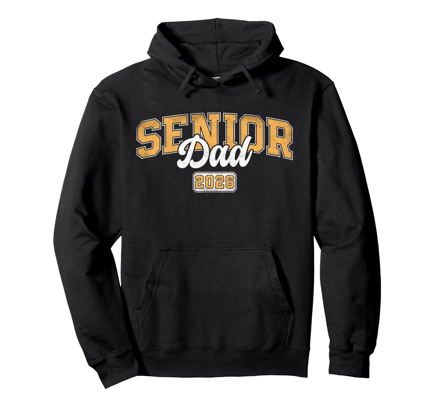Senior Dad Class 2026 Graduate Father Hoodie - Aesthetic Graphic Unisex - T-Shirt, Sweatshirt, Hoodie