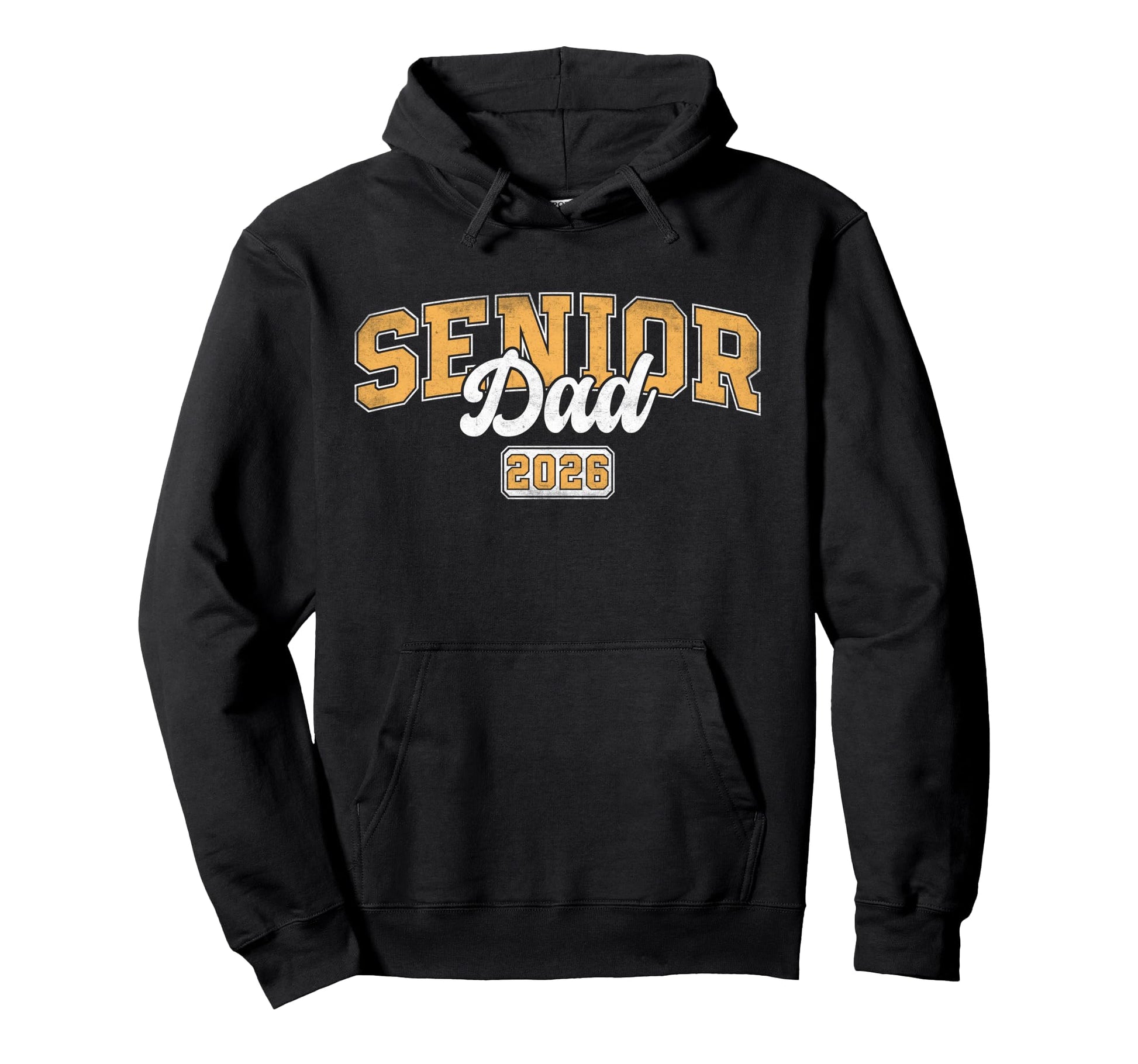Senior Dad Class 2026 Graduate Father Hoodie - Aesthetic Graphic Unisex - T-Shirt, Sweatshirt, Hoodie