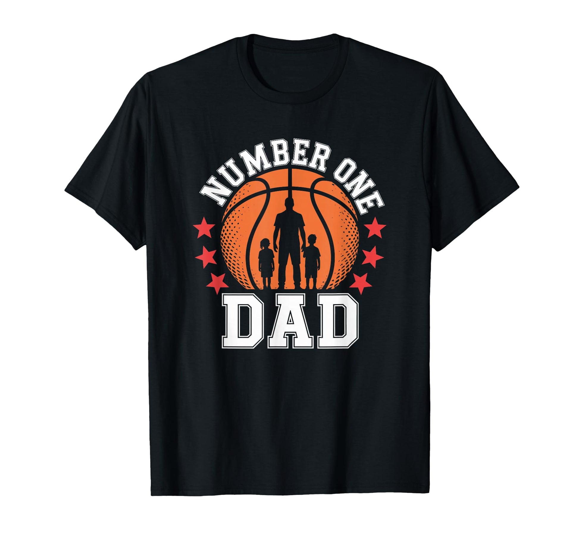 Number One Dad Basketball Lover Father T-Shirt - Streetwear Style Unisex - T-Shirt, Sweatshirt, Hoodie