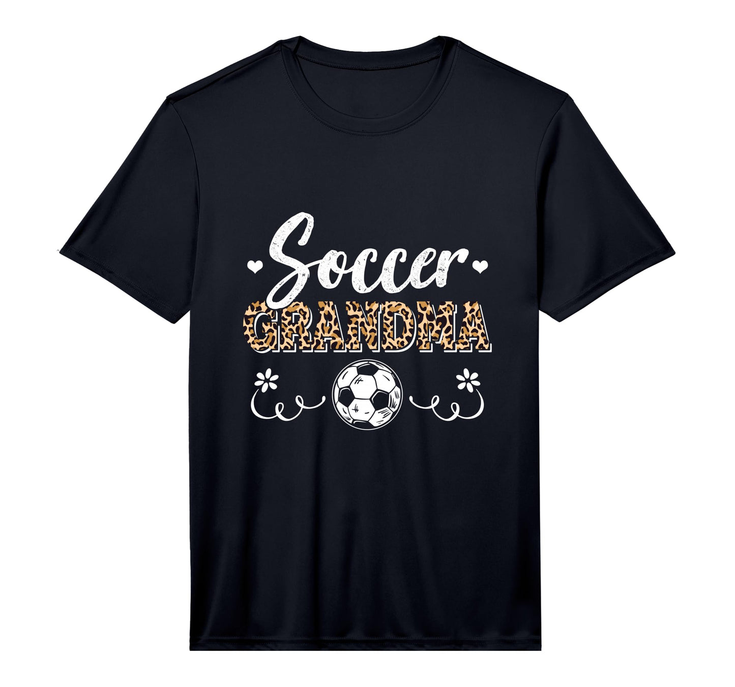 Mens Funny Soccer Grandma Leopard T-Shirt - Minimalist Print Men Women - T-Shirt, Sweatshirt, Hoodie