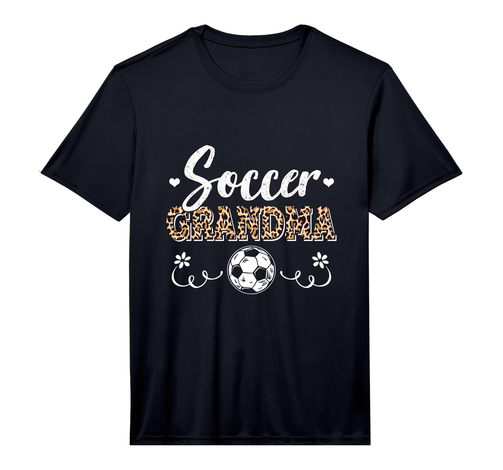 Mens Funny Soccer Grandma Leopard T-Shirt - Minimalist Print Men Women - T-Shirt, Sweatshirt, Hoodie