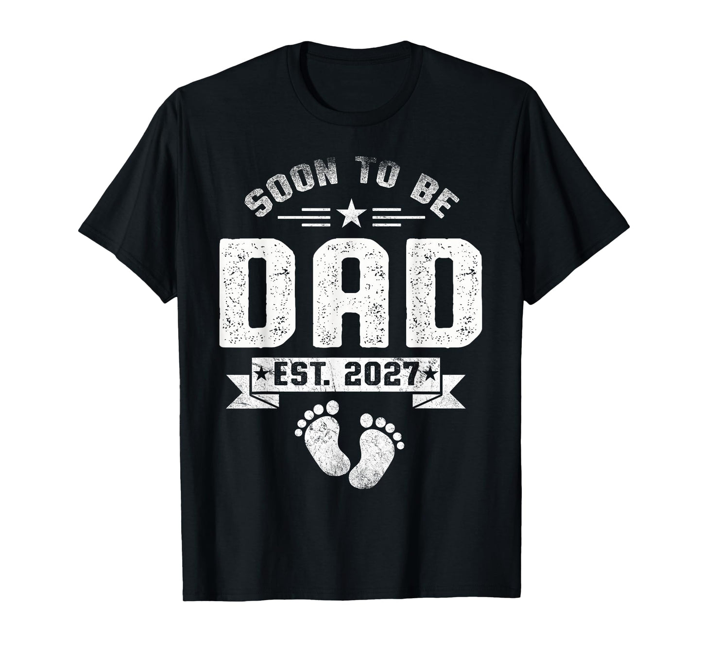 Soon To Be Dad Est 2027 New Dad T-Shirt - Unique Graphic Men Women - T-Shirt, Sweatshirt, Hoodie