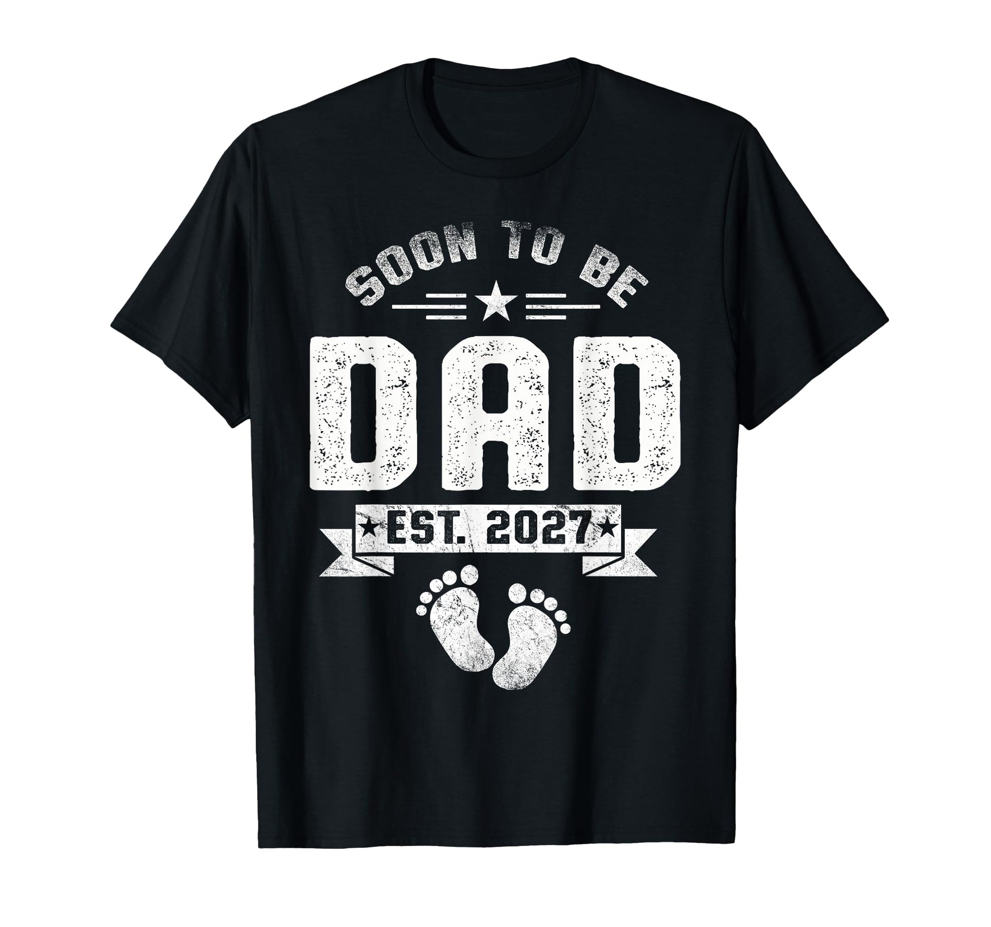 Soon To Be Dad Est 2027 New Dad T-Shirt - Unique Graphic Men Women - T-Shirt, Sweatshirt, Hoodie