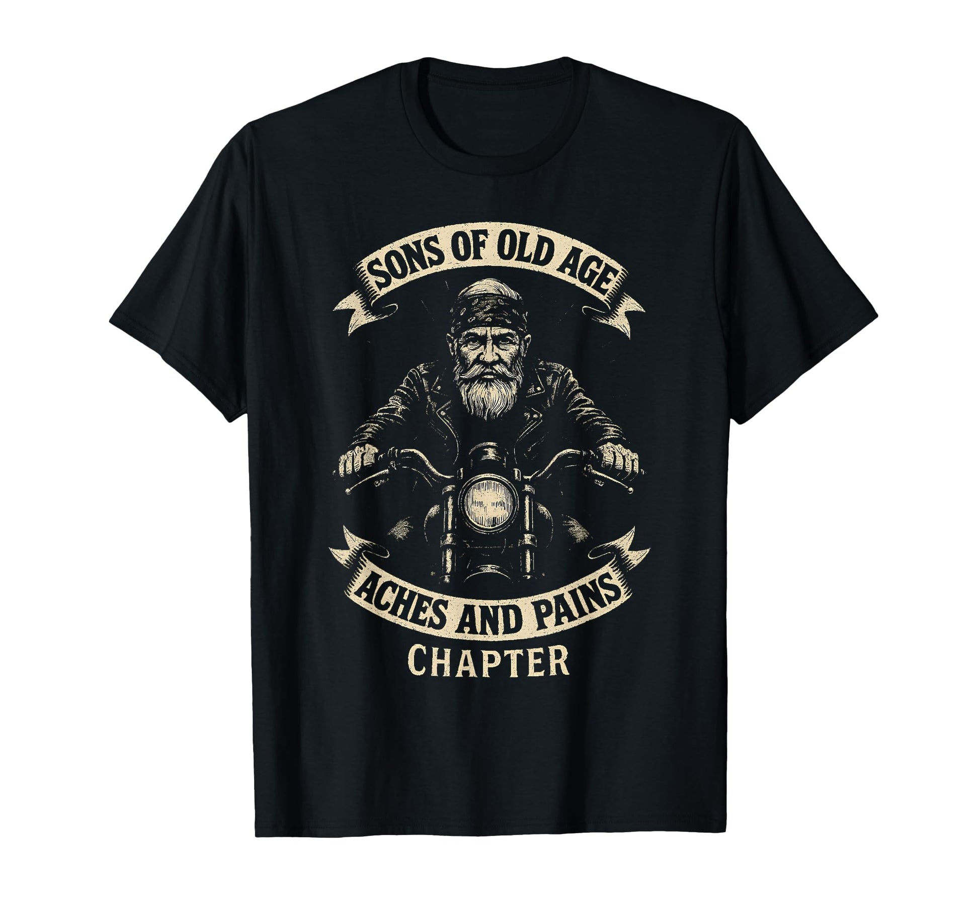 Sons Old Age Aches And Pain Chapter T-Shirt - Custom Art Print for Adults - T-Shirt, Sweatshirt, Hoodie