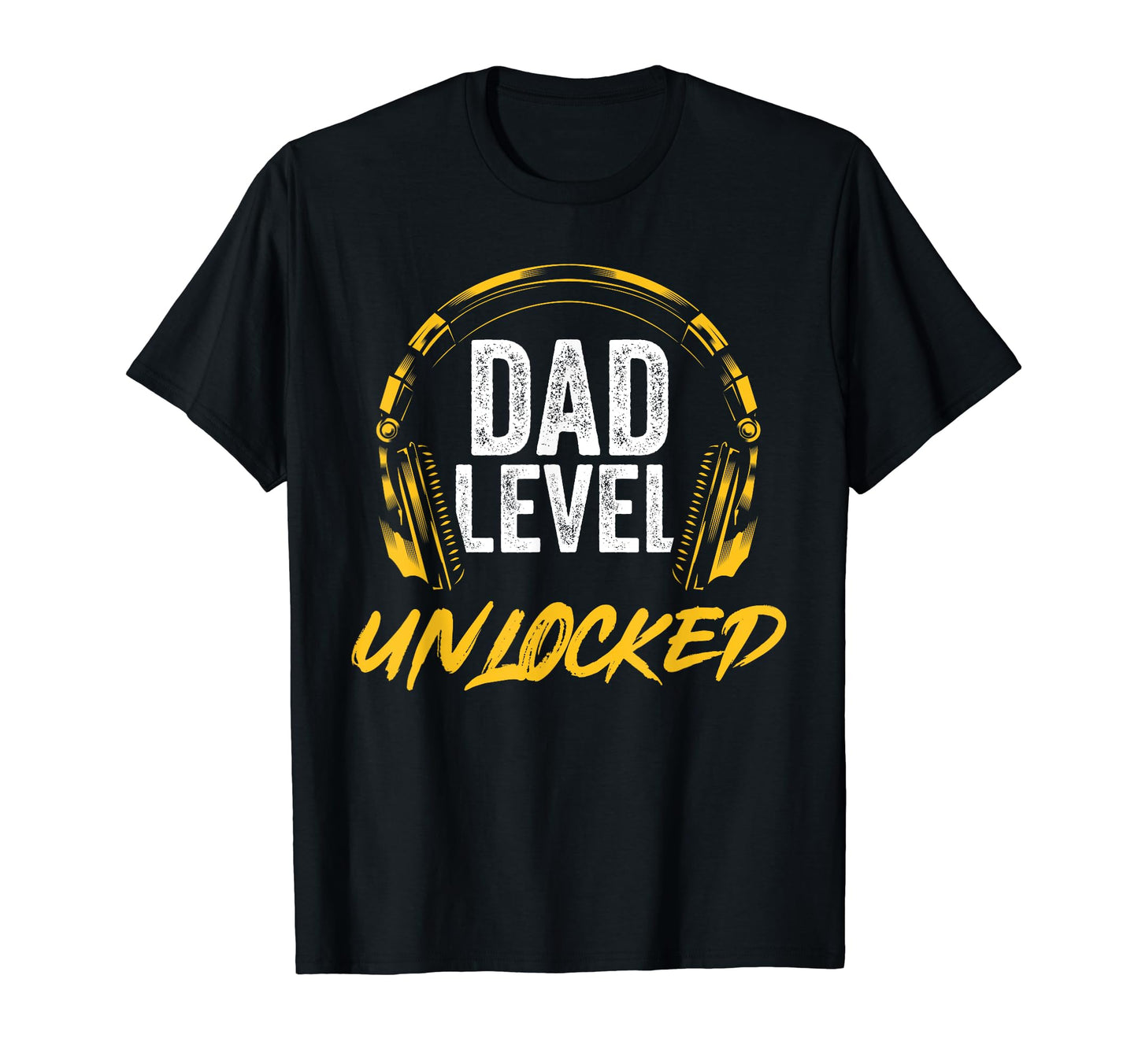 Gamer Dad Video Game Dad Level Unlocked T-Shirt - Graphic Print Men Women - T-Shirt, Sweatshirt, Hoodie