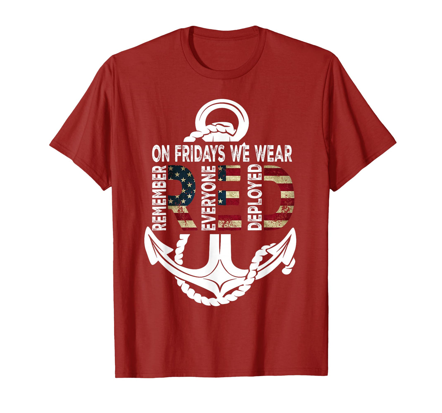 Fridays We Wear Red Remember Everyone T-Shirt - Graphic Print Unisex - T-Shirt, Sweatshirt, Hoodie