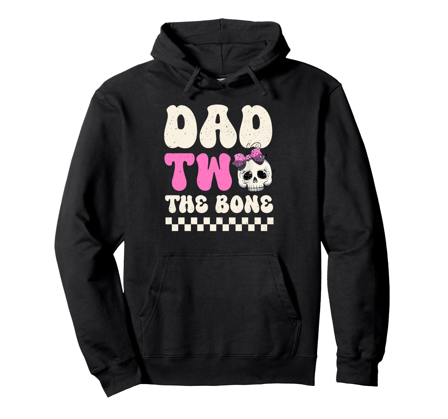 Dad Two Bone Halloween 2Nd Birthday Hoodie - Minimalist Print Men Women - T-Shirt, Sweatshirt, Hoodie