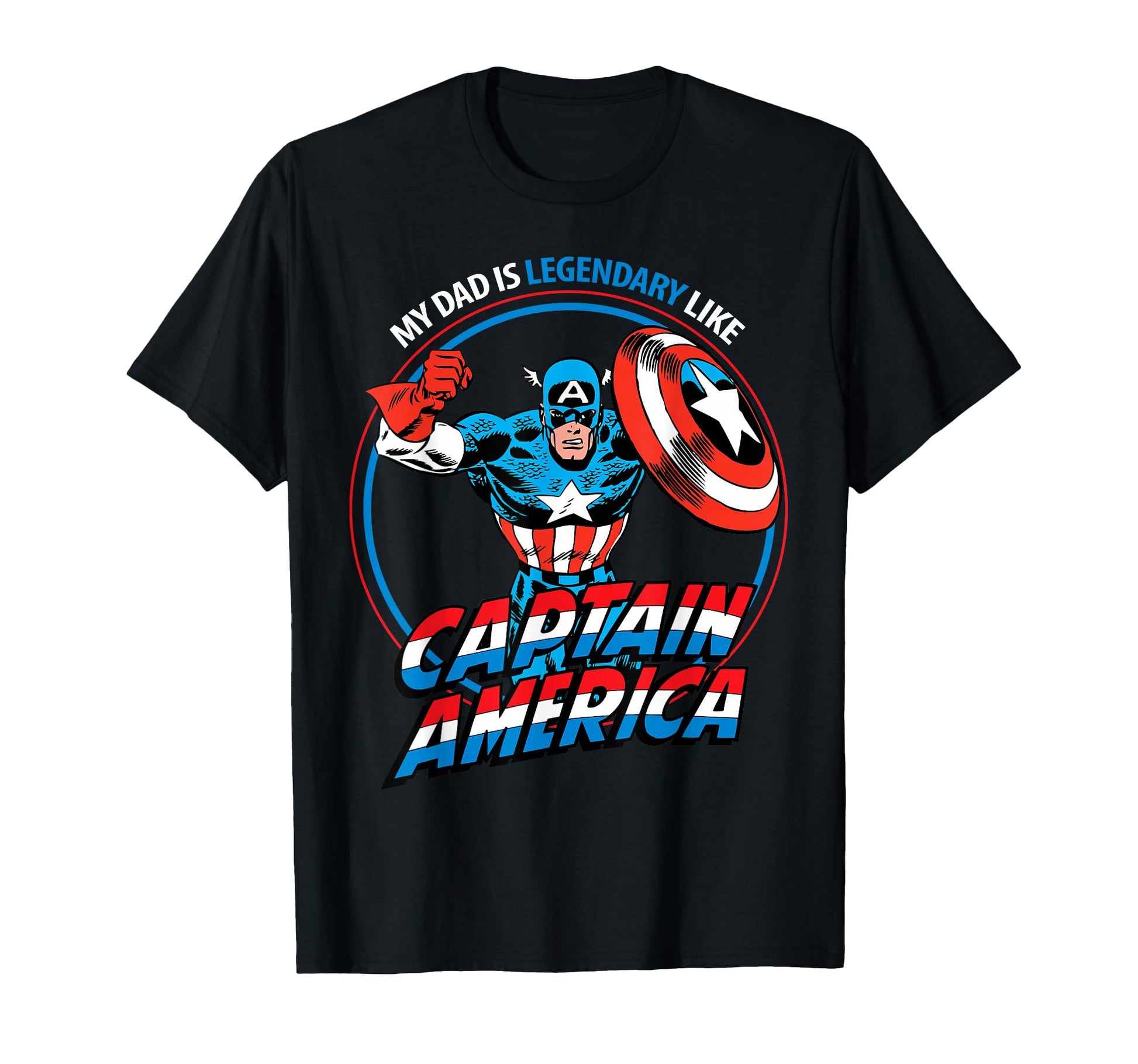 Marvel My Dad Is Legendary Like T-Shirt - Custom Art Print for Adults - T-Shirt, Sweatshirt, Hoodie
