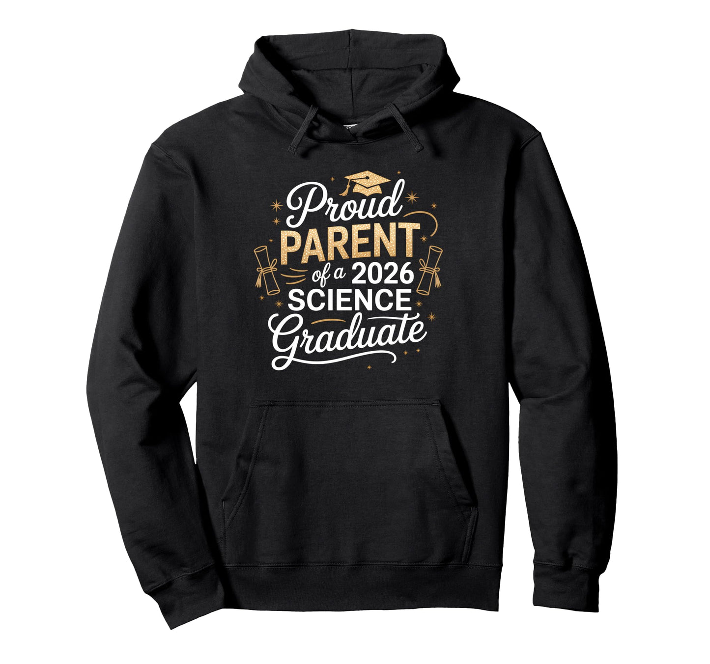 Proud Family Class 2026 Science Graduate Hoodie - Novelty Apparel Unisex - T-Shirt, Sweatshirt, Hoodie