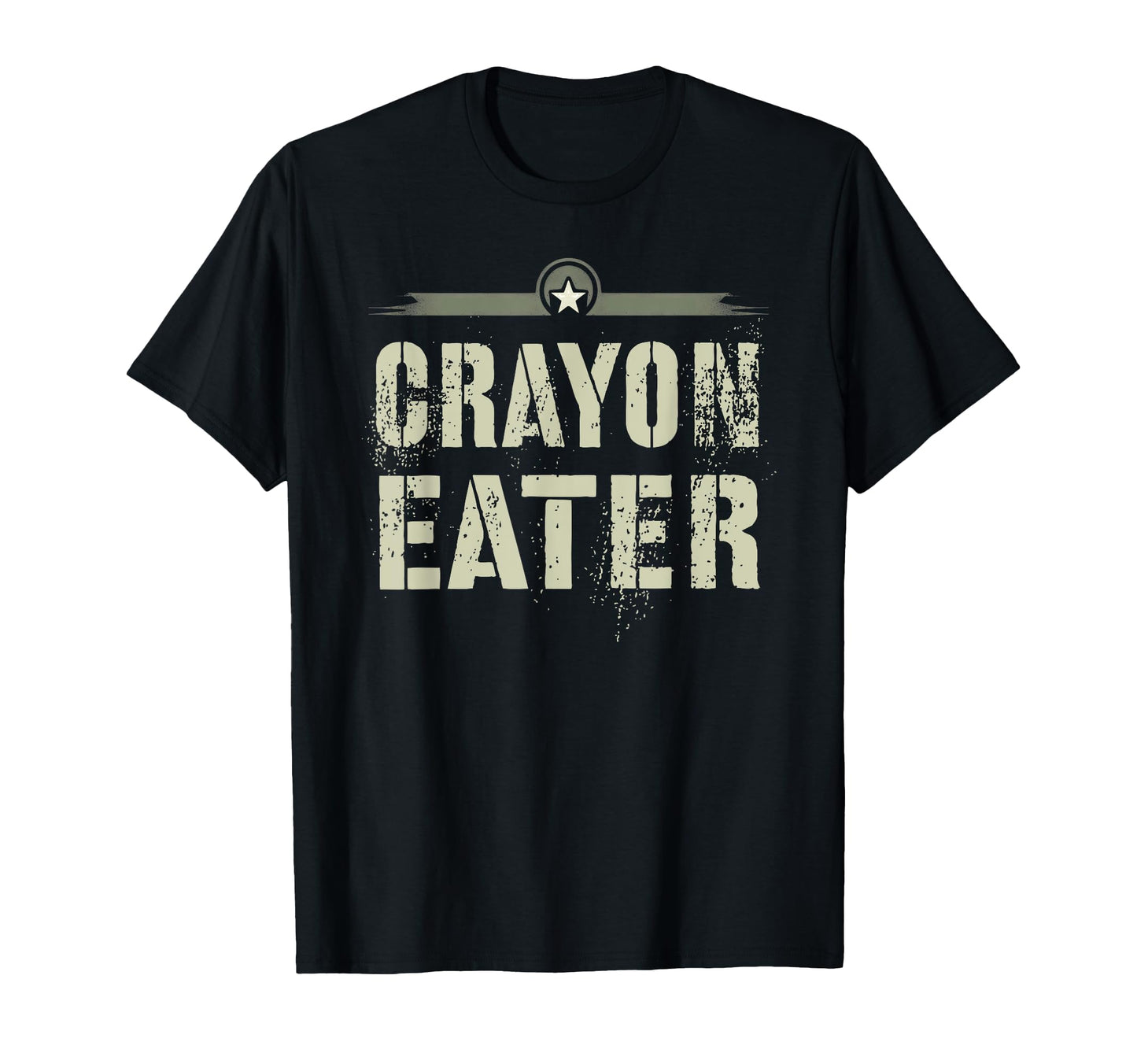 Crayon Eater Dad Proud Officer T-Shirt - Minimalist Print for Adults - T-Shirt, Sweatshirt, Hoodie