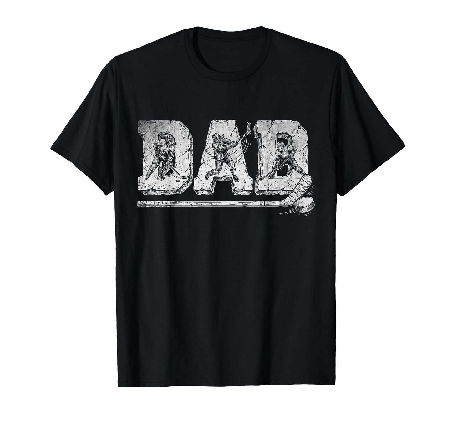 Hockey Dad Fathers Day T-Shirt - Streetwear Style Men Women - T-Shirt, Sweatshirt, Hoodie