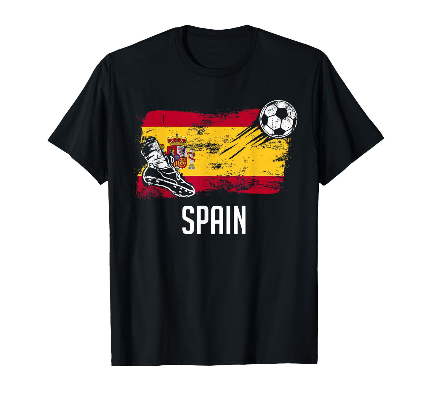 Spain Flag Spanish Soccer Flag Spanish T-Shirt - Trendy Graphic Unisex - T-Shirt, Sweatshirt, Hoodie