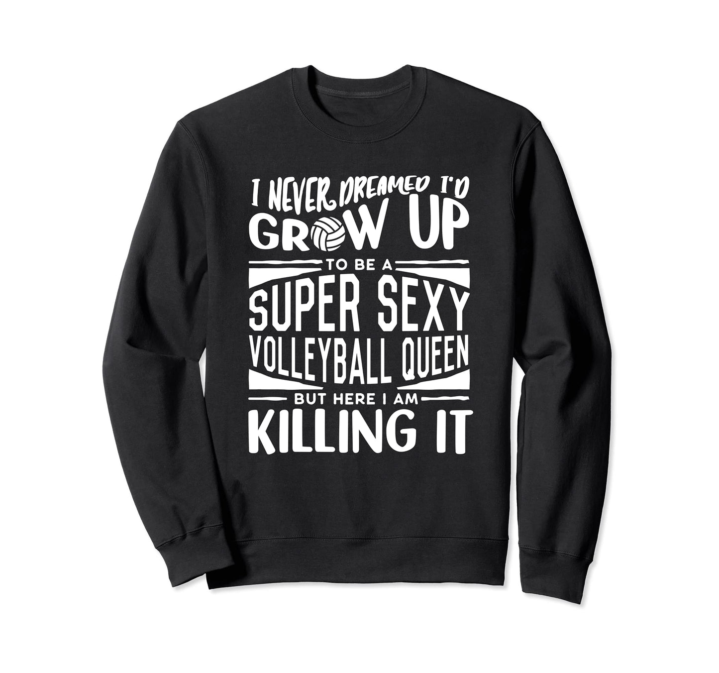 Volleyball Player Volleyball Lover Sweatshirt - Minimalist Print Men Women - T-Shirt, Sweatshirt, Hoodie