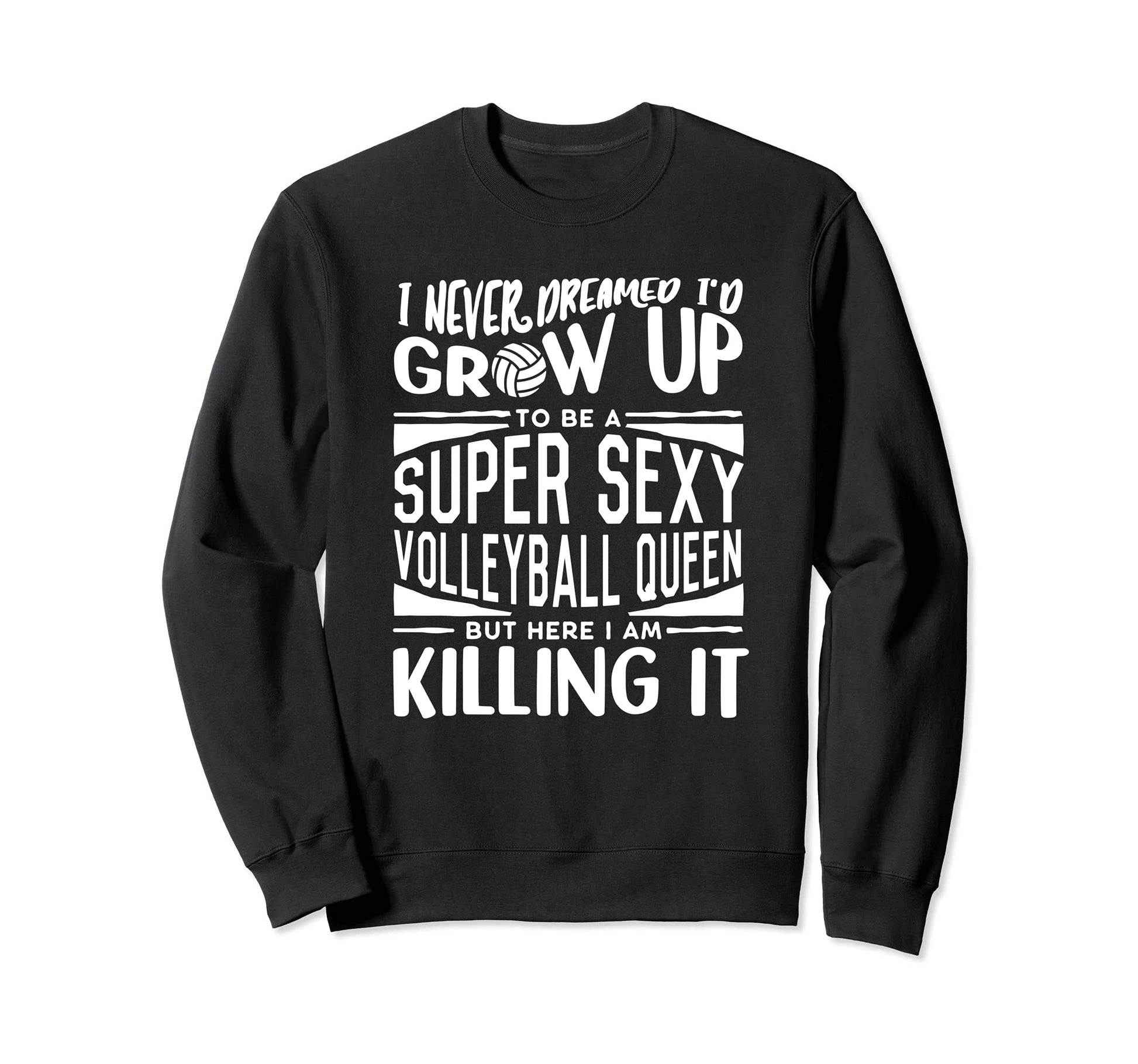 Volleyball Player Volleyball Lover Sweatshirt - Minimalist Print Men Women - T-Shirt, Sweatshirt, Hoodie