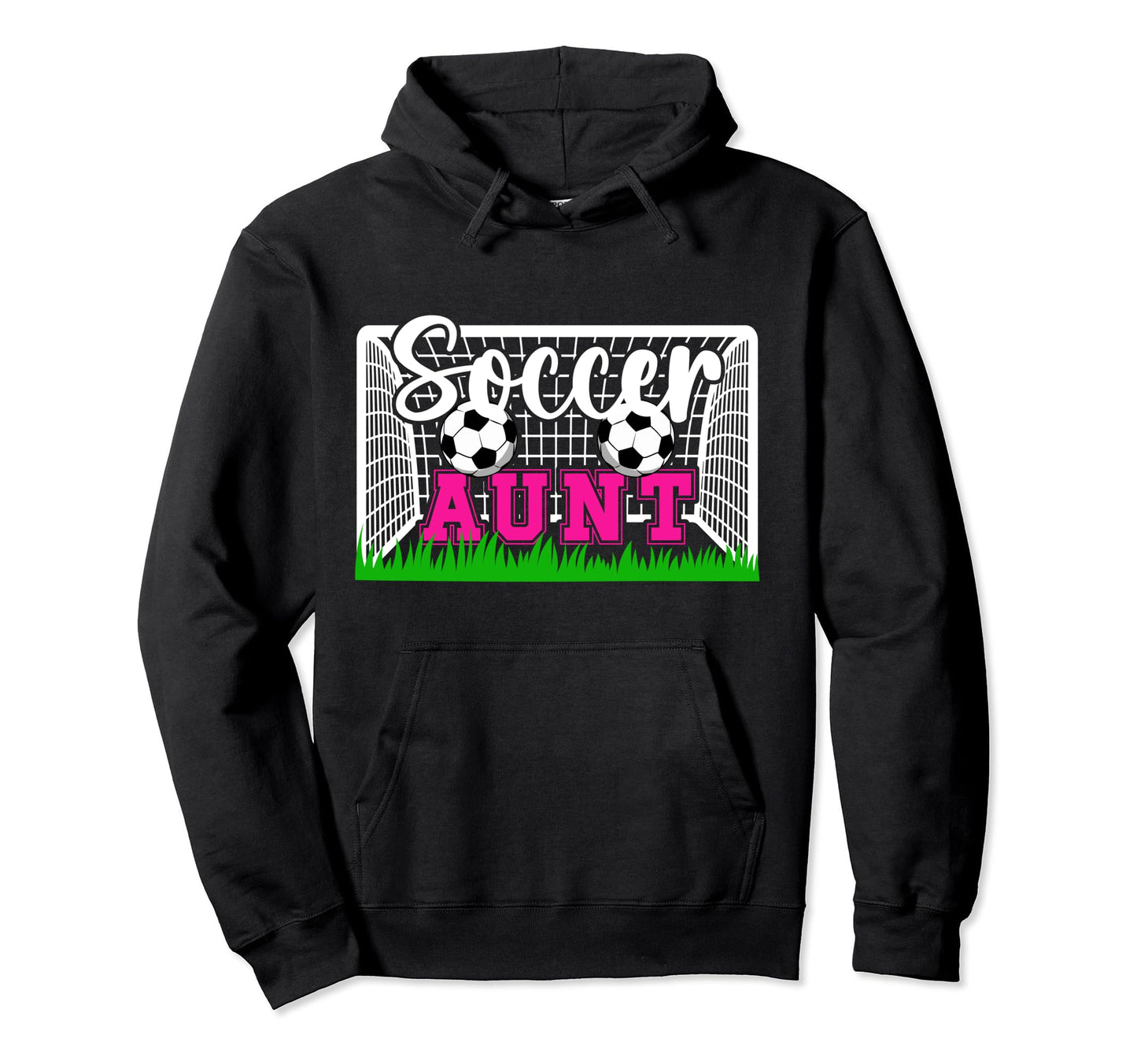 Soccer Aunt Soccer Player Aunt Soccer Hoodie - Aesthetic Graphic Unisex - T-Shirt, Sweatshirt, Hoodie