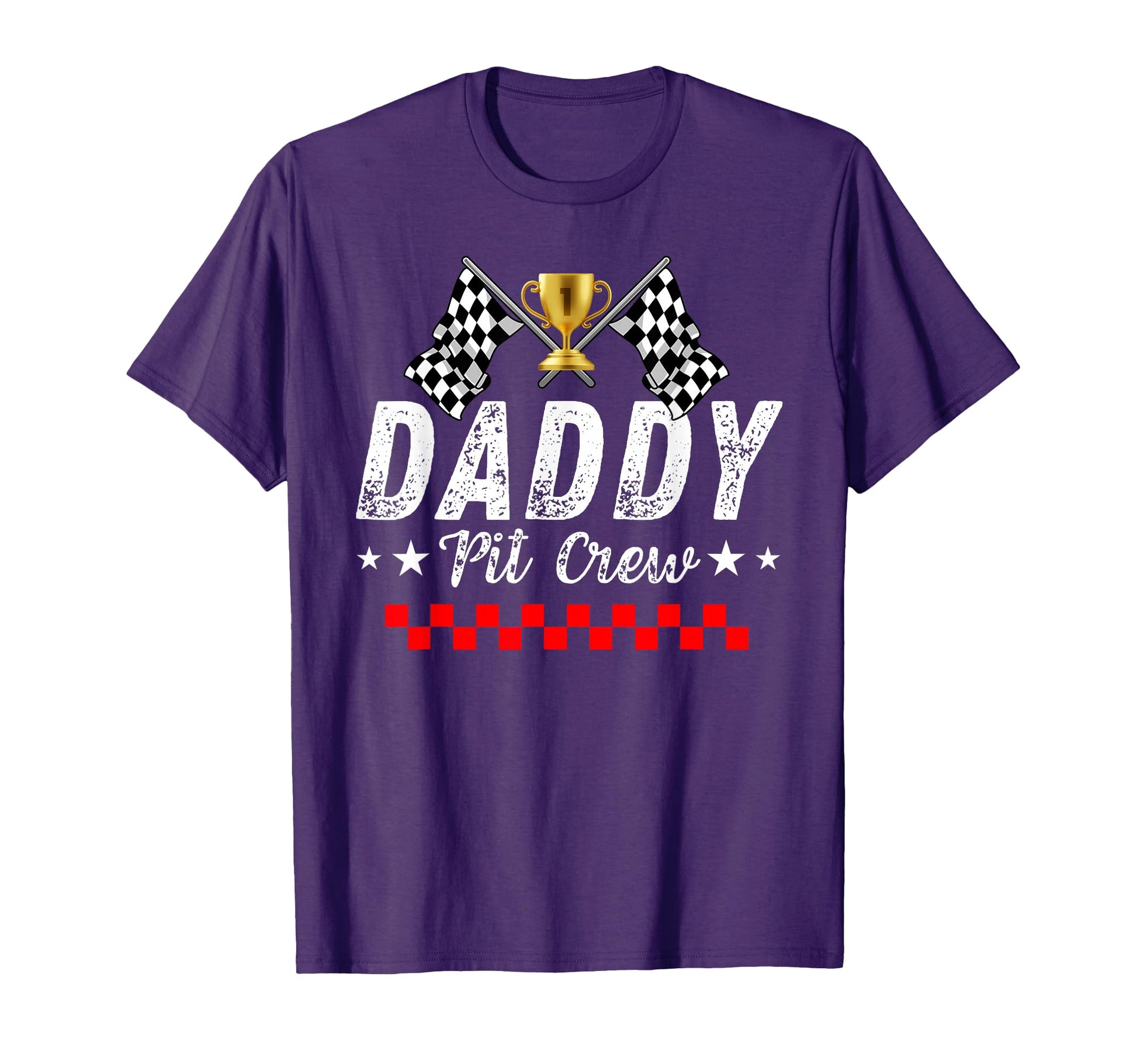 Daddy Pit Crew Race Car Racing Birthday T-Shirt - Trendy Graphic Unisex - T-Shirt, Sweatshirt, Hoodie