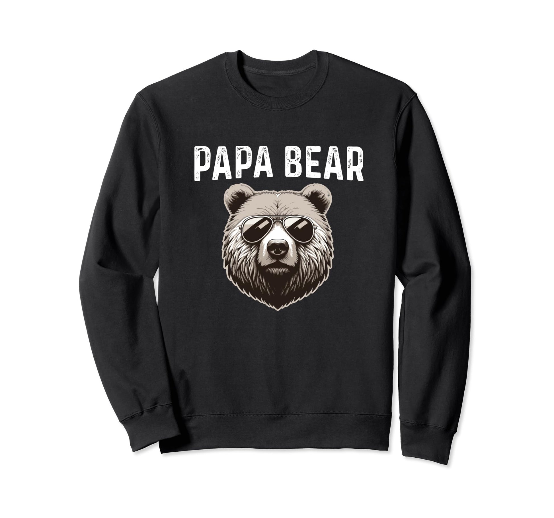 Papa Bear Bear Sunglasses Funny New Sweatshirt - Fun Novelty Design Unisex - T-Shirt, Sweatshirt, Hoodie