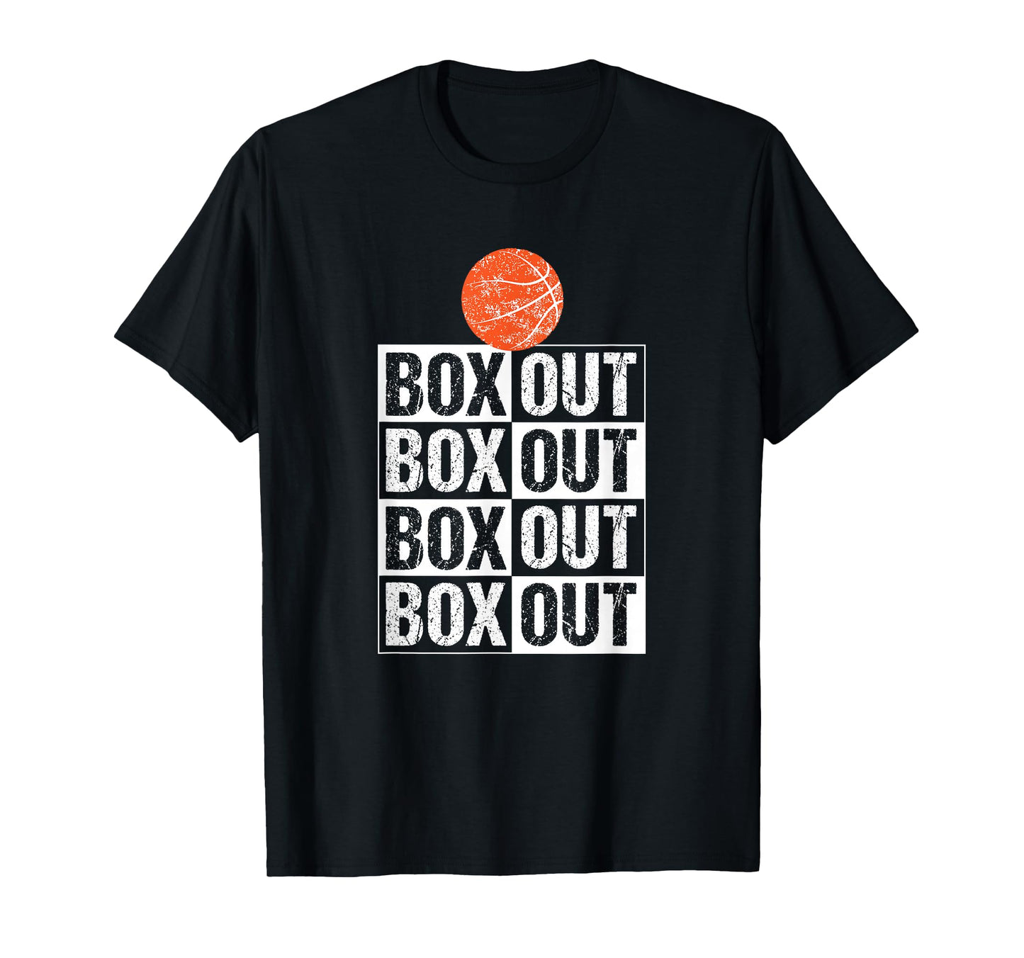 Funny Basketball Coach Gift Box Out T-Shirt - Minimalist Print Unisex - T-Shirt, Sweatshirt, Hoodie