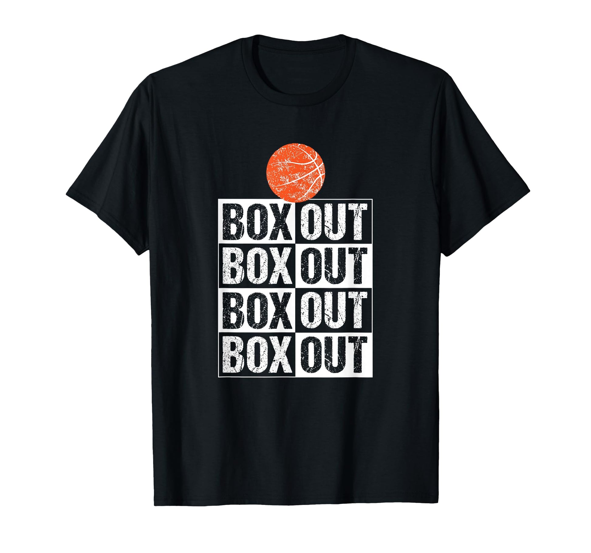 Funny Basketball Coach Gift Box Out T-Shirt - Minimalist Print Unisex - T-Shirt, Sweatshirt, Hoodie