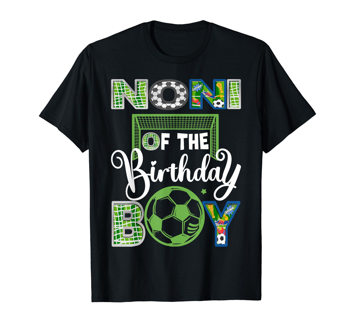 Noni Birthday Soccer Baller Birthday T-Shirt - Minimalist Print Men Women - T-Shirt, Sweatshirt, Hoodie