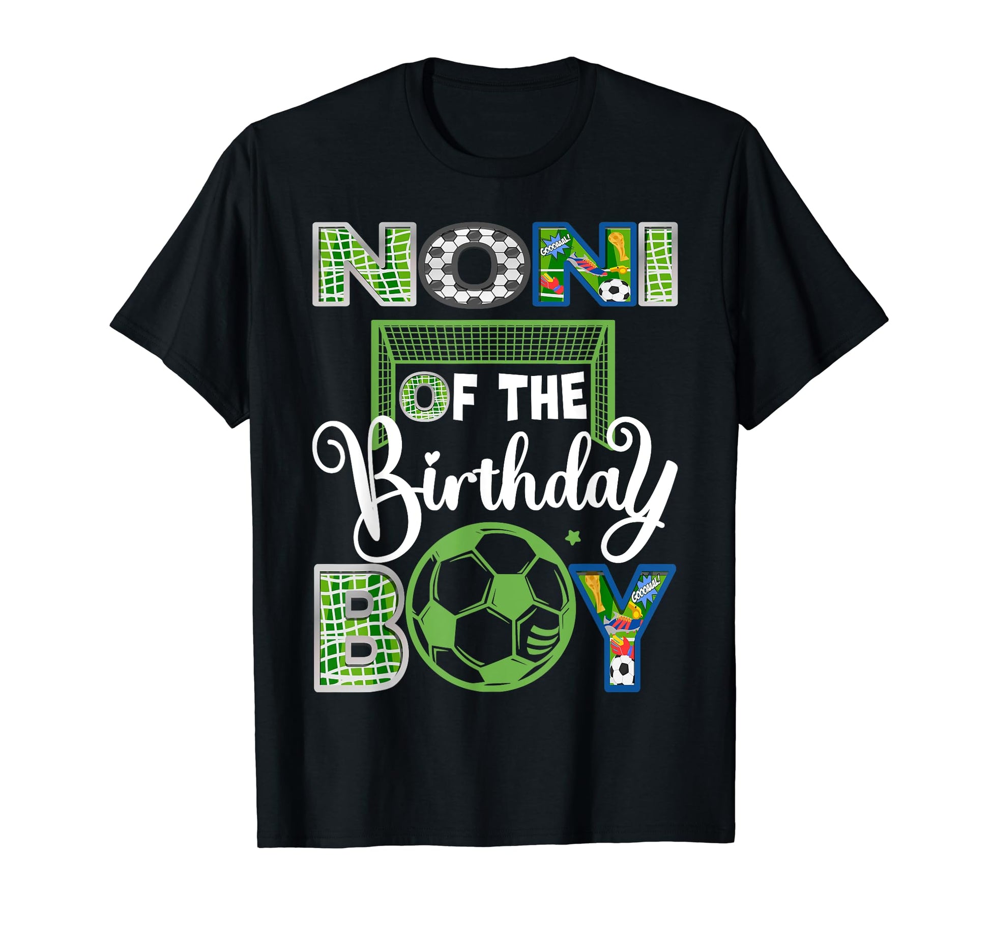 Noni Birthday Soccer Baller Birthday T-Shirt - Minimalist Print Men Women - T-Shirt, Sweatshirt, Hoodie
