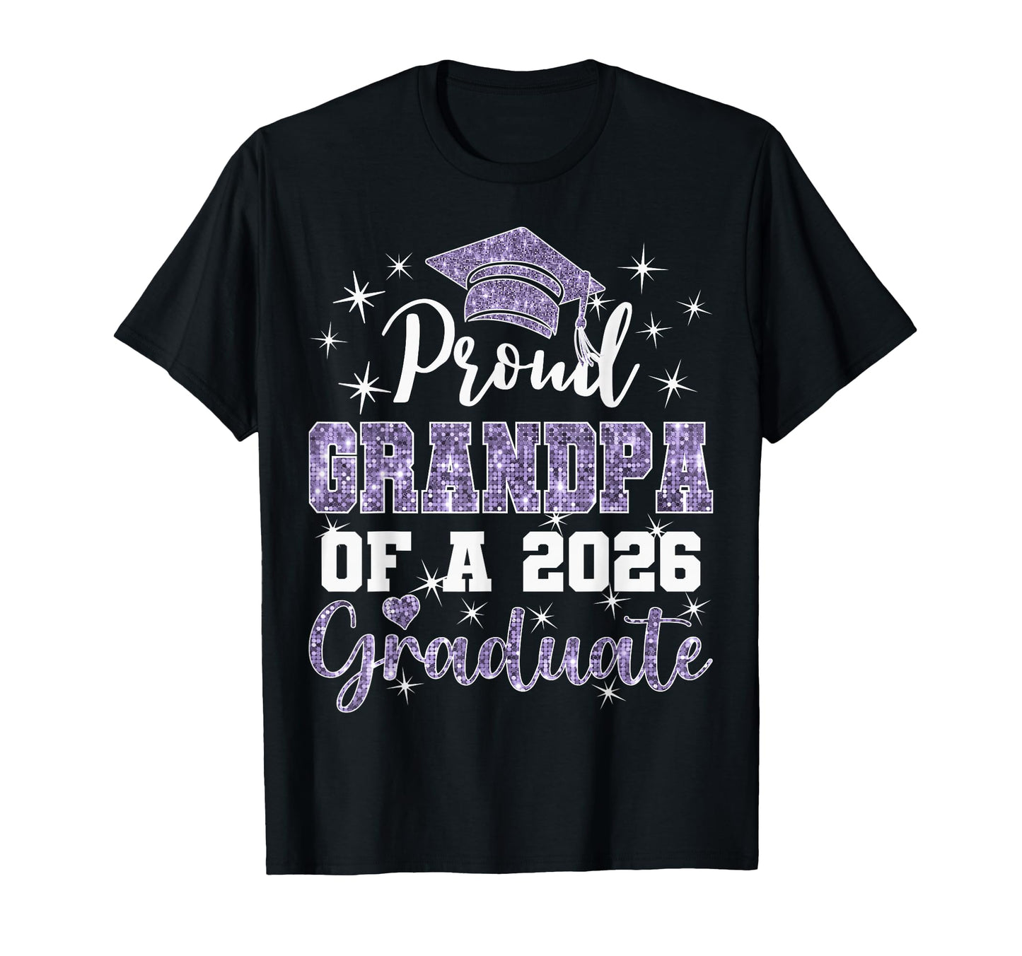 Super Proud Grandpa 2026 Graduate T-Shirt - Casual Everyday Wear Unisex - T-Shirt, Sweatshirt, Hoodie