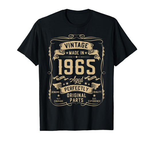 1965 61Yr 61St Birthday Gifts 61 T-Shirt - Fun Novelty Design Men Women - T-Shirt, Sweatshirt, Hoodie