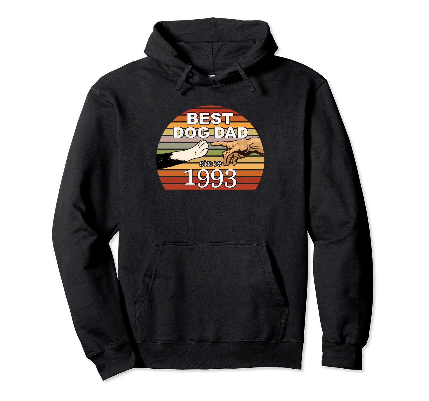 Birthday Creation Art Michelangelo Dog Dad Hoodie - Unique Graphic Unisex - T-Shirt, Sweatshirt, Hoodie
