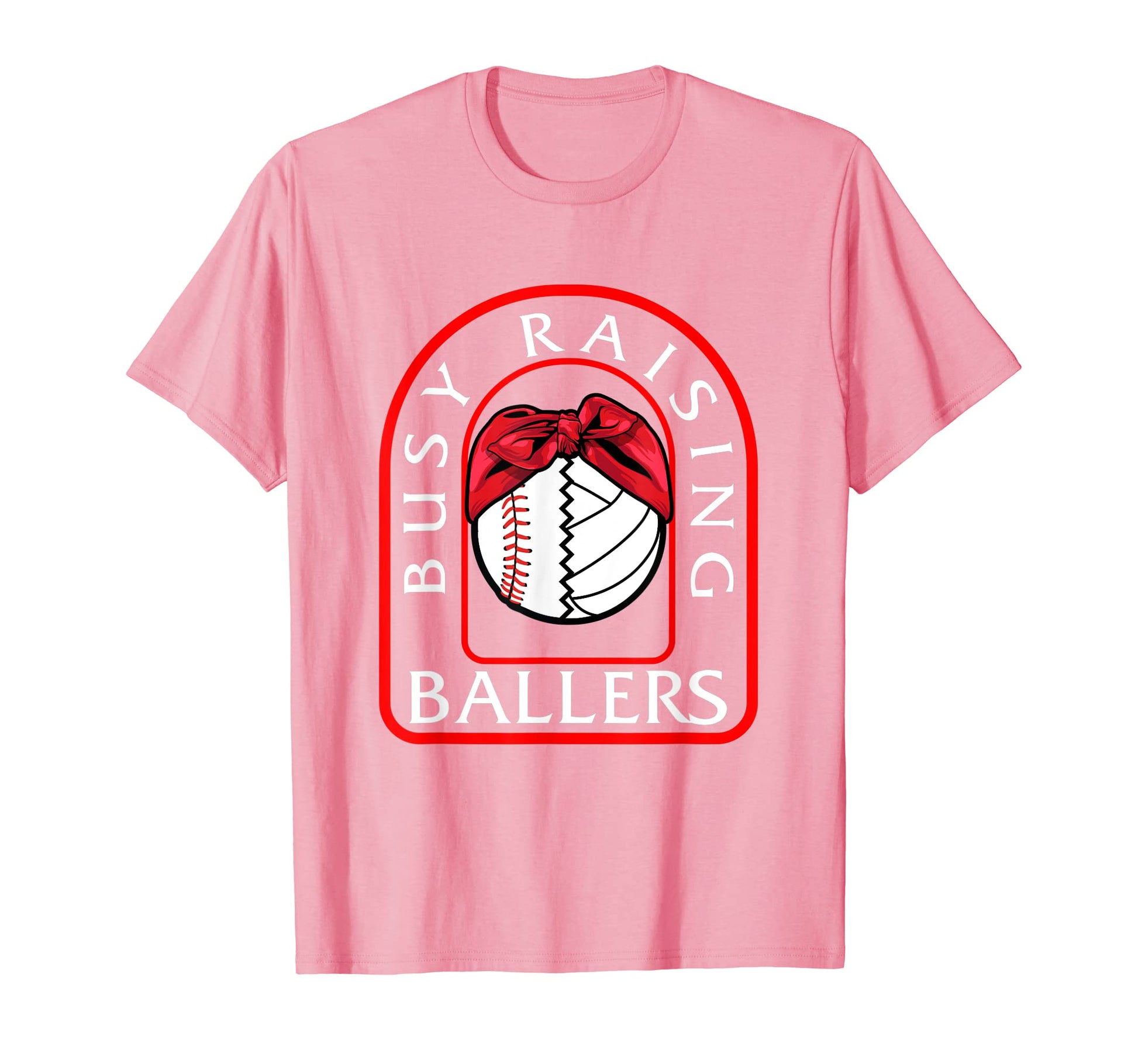 Volleyball Baseball Busy Raising T-Shirt - Fun Novelty Design Men Women - T-Shirt, Sweatshirt, Hoodie