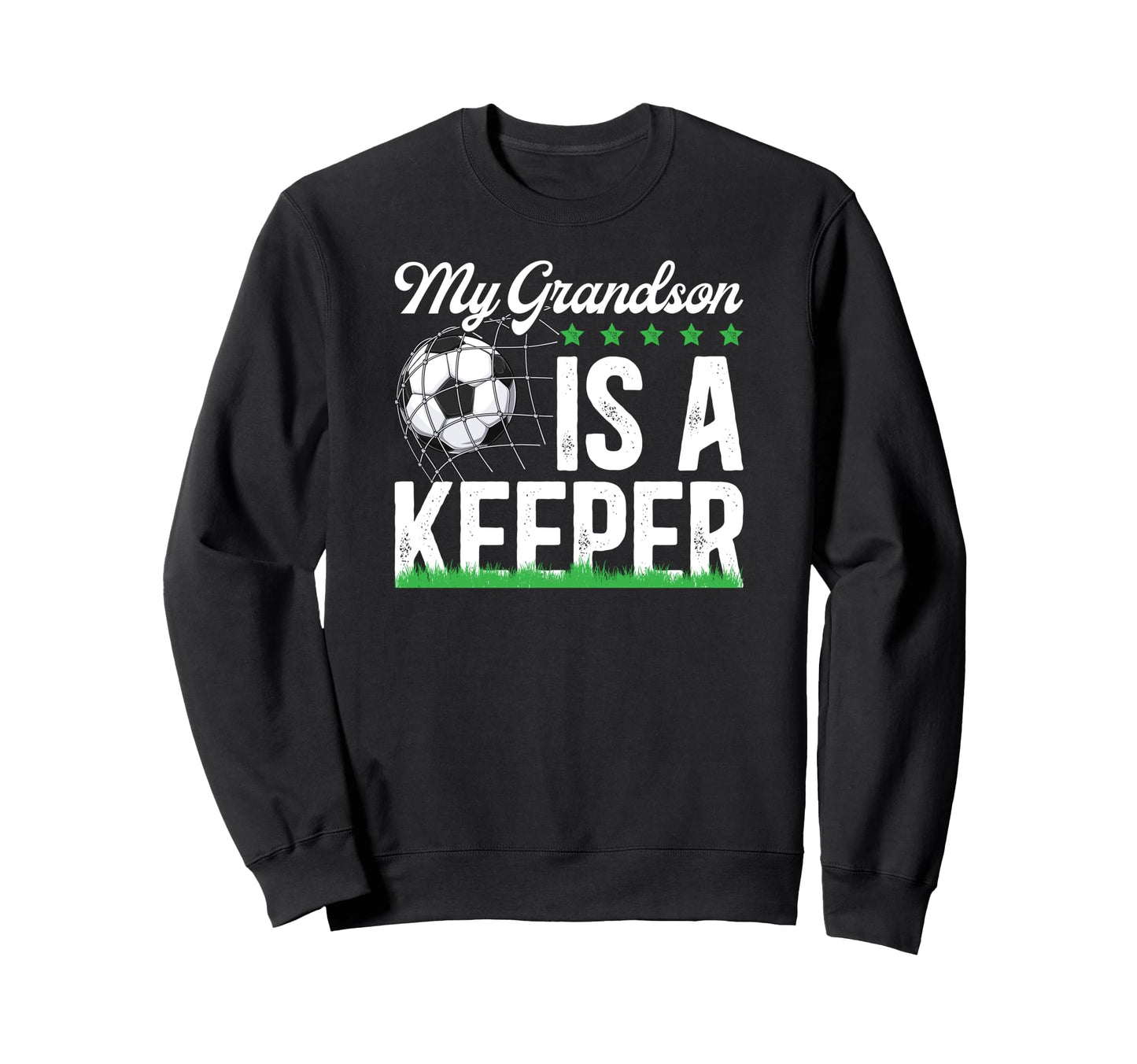 Proud Soccer Keeper Papa Soccer Sweatshirt - Fun Novelty Design Men Women - T-Shirt, Sweatshirt, Hoodie