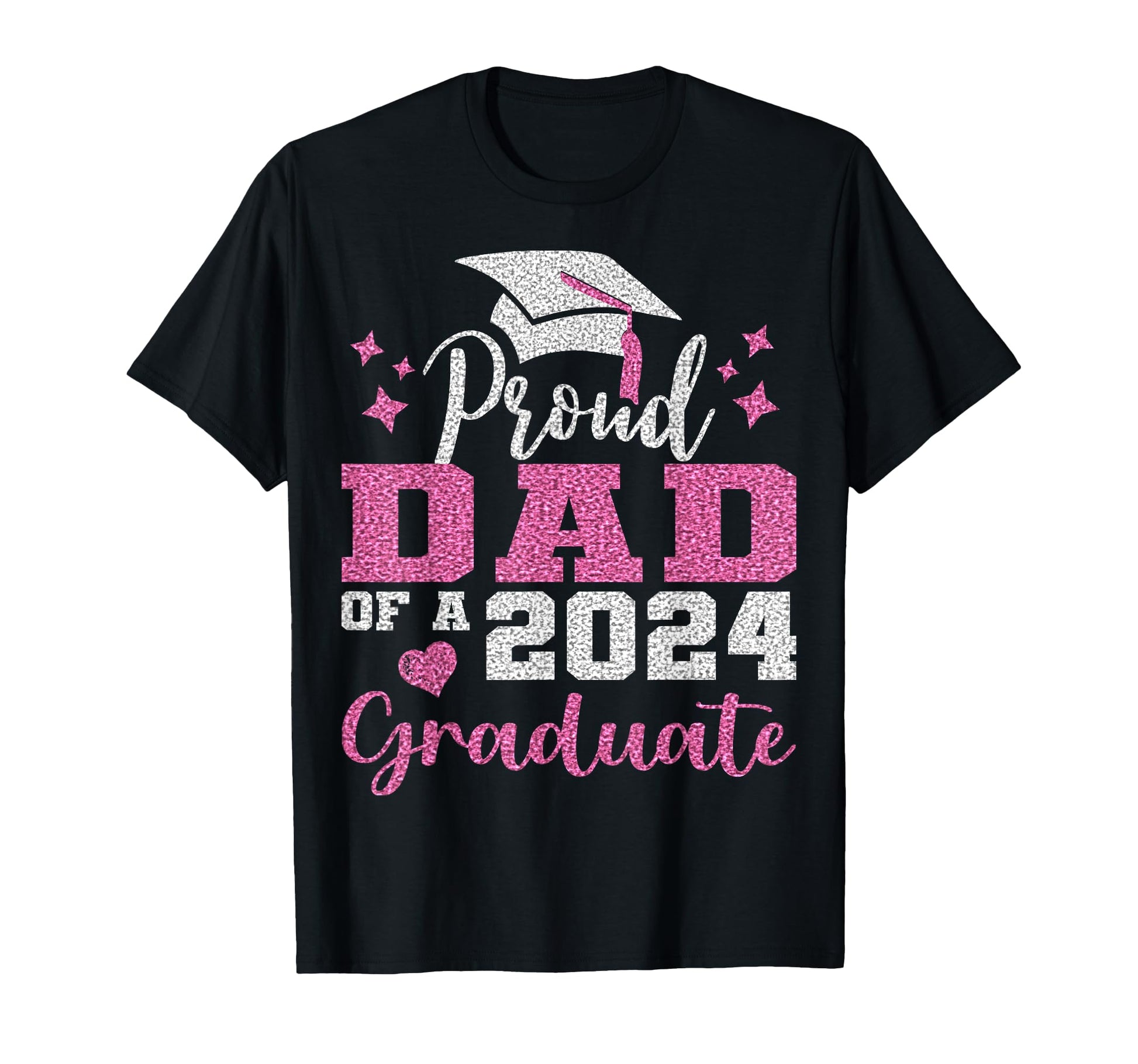 Super Proud Dad 2024 Graduate Awesome T-Shirt - Unique Graphic Men Women - T-Shirt, Sweatshirt, Hoodie