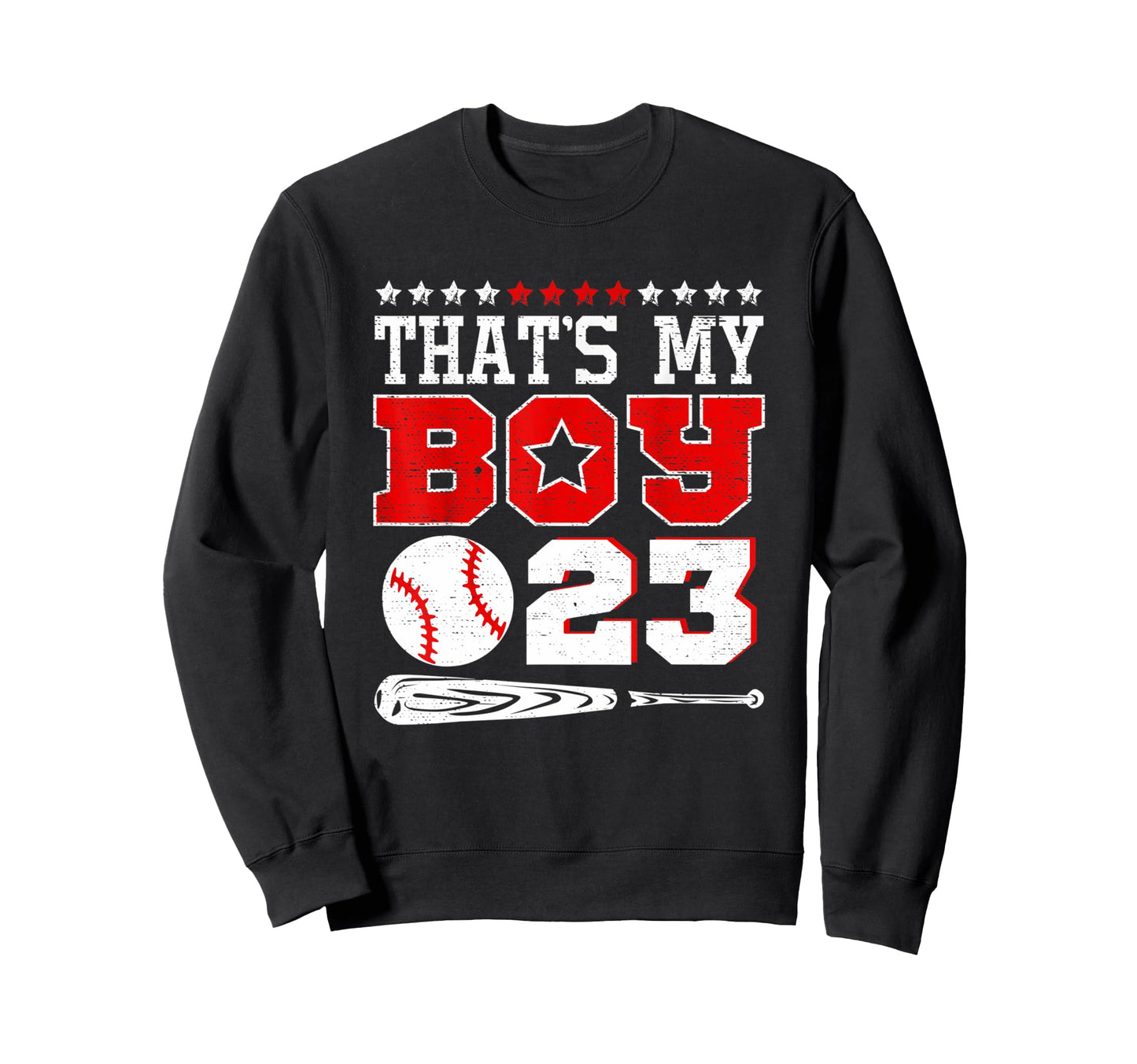 23 Thats My Baseball Number Sweatshirt - Fun Novelty Design for Adults - T-Shirt, Sweatshirt, Hoodie