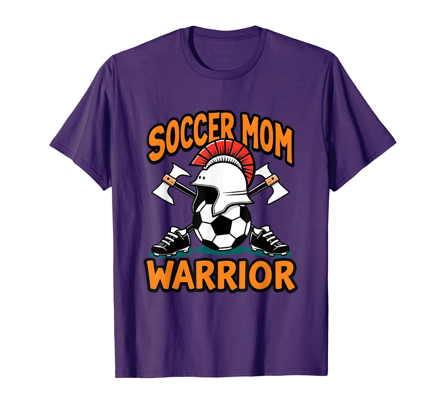Soccer Mom Warrior Fierce Game Day T-Shirt - Custom Art Print Men Women - T-Shirt, Sweatshirt, Hoodie