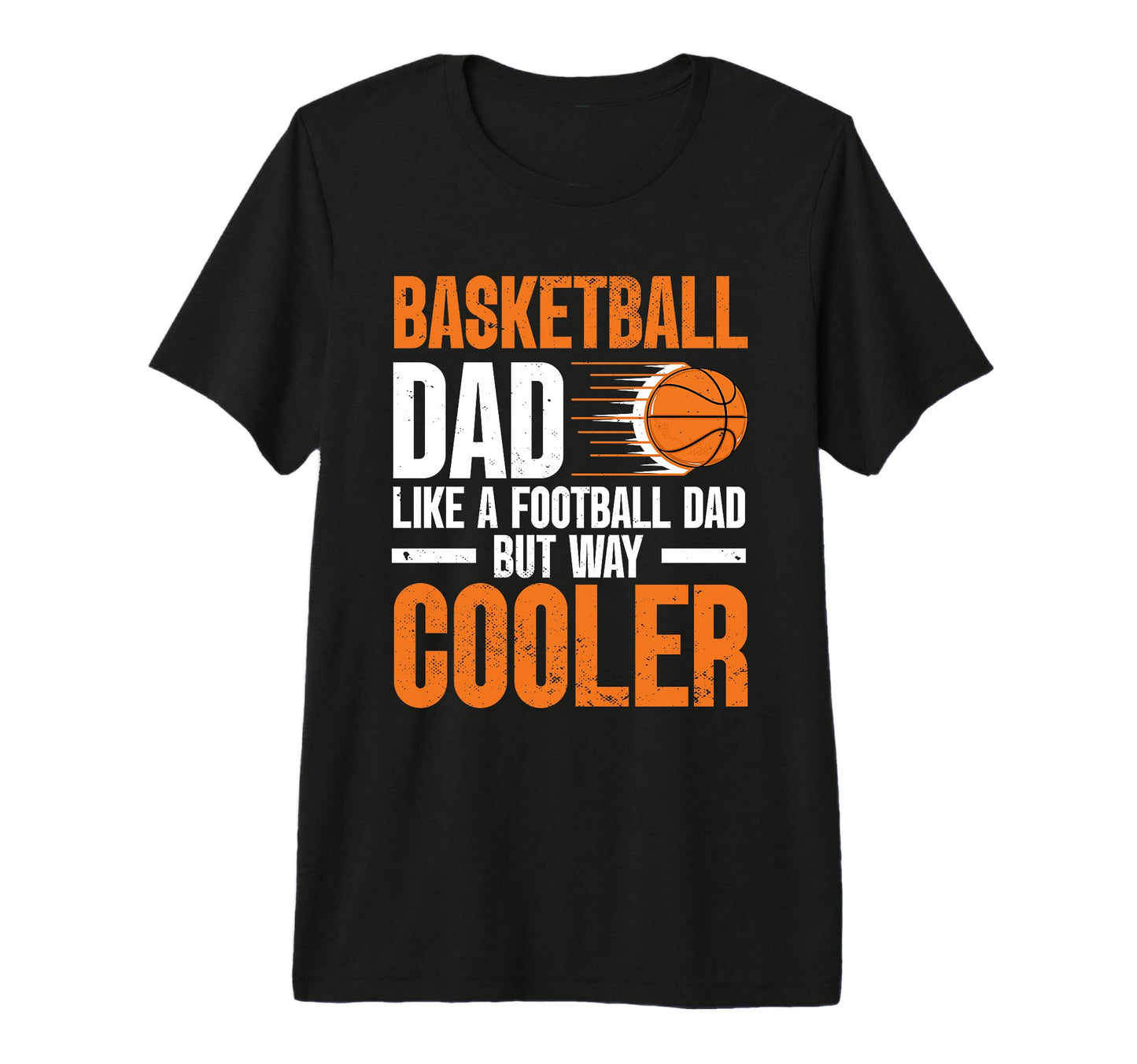 Fathers Day Basketball Dad Game Day Tri T-Shirt - Aesthetic Graphic Unisex - T-Shirt, Sweatshirt, Hoodie