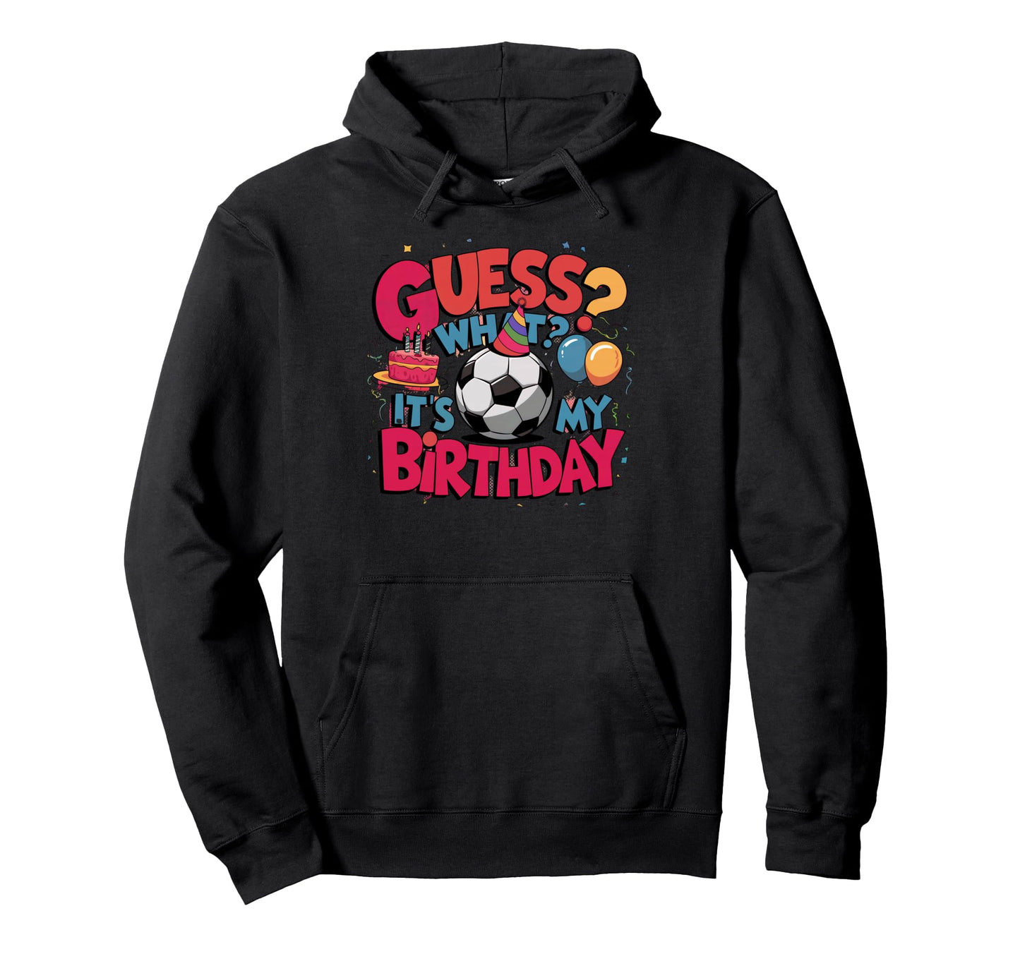 Soccer Theme Birthday Party Decorations Hoodie - Trendy Graphic Unisex - T-Shirt, Sweatshirt, Hoodie